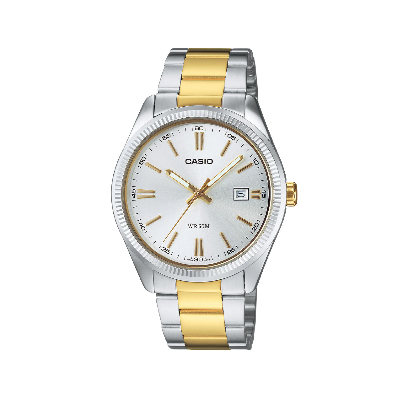Casio MTP-1302PSG-7AVEF (Silber/Gold) - Allike Store
