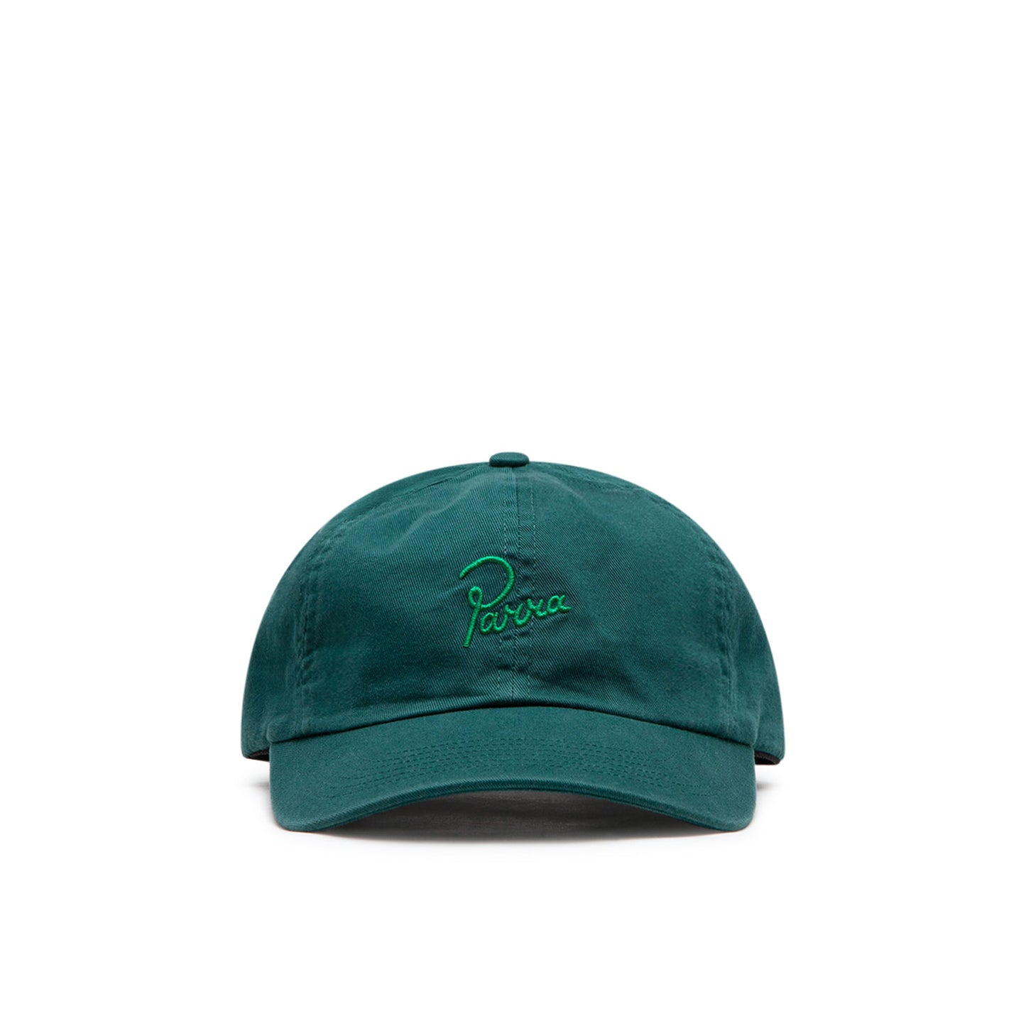 by Parra Script Logo 6 Panel Hat (Grün) - Allike Store