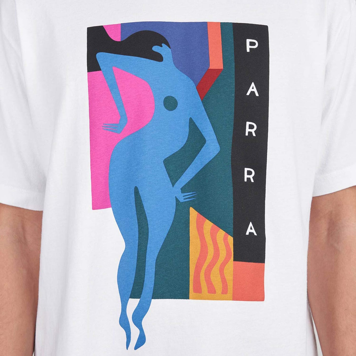 by Parra Beached and Blank T-Shirt (Weiß)  - Allike Store