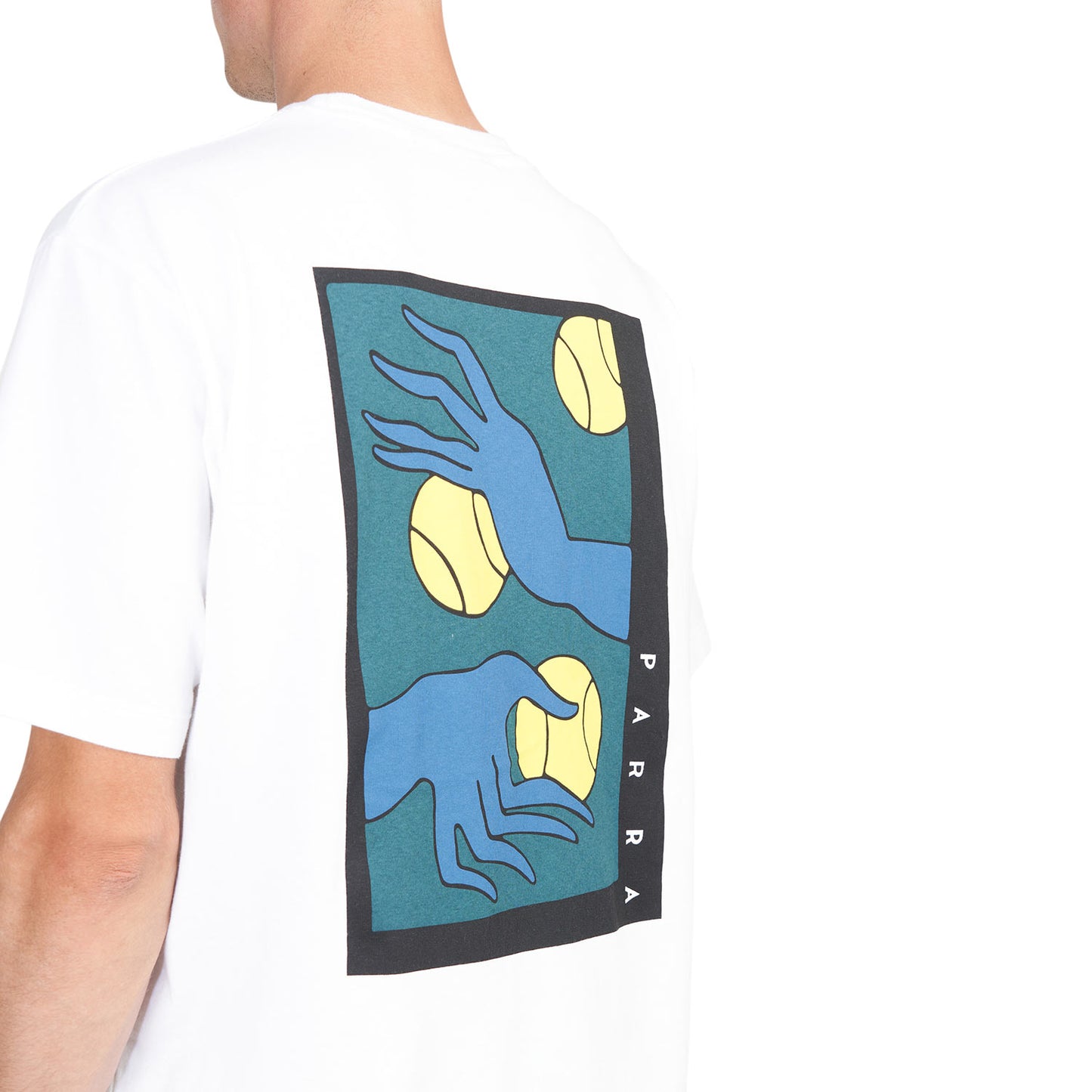 by Parra Ball Catcher T-Shirt (Weiss) - Allike Store