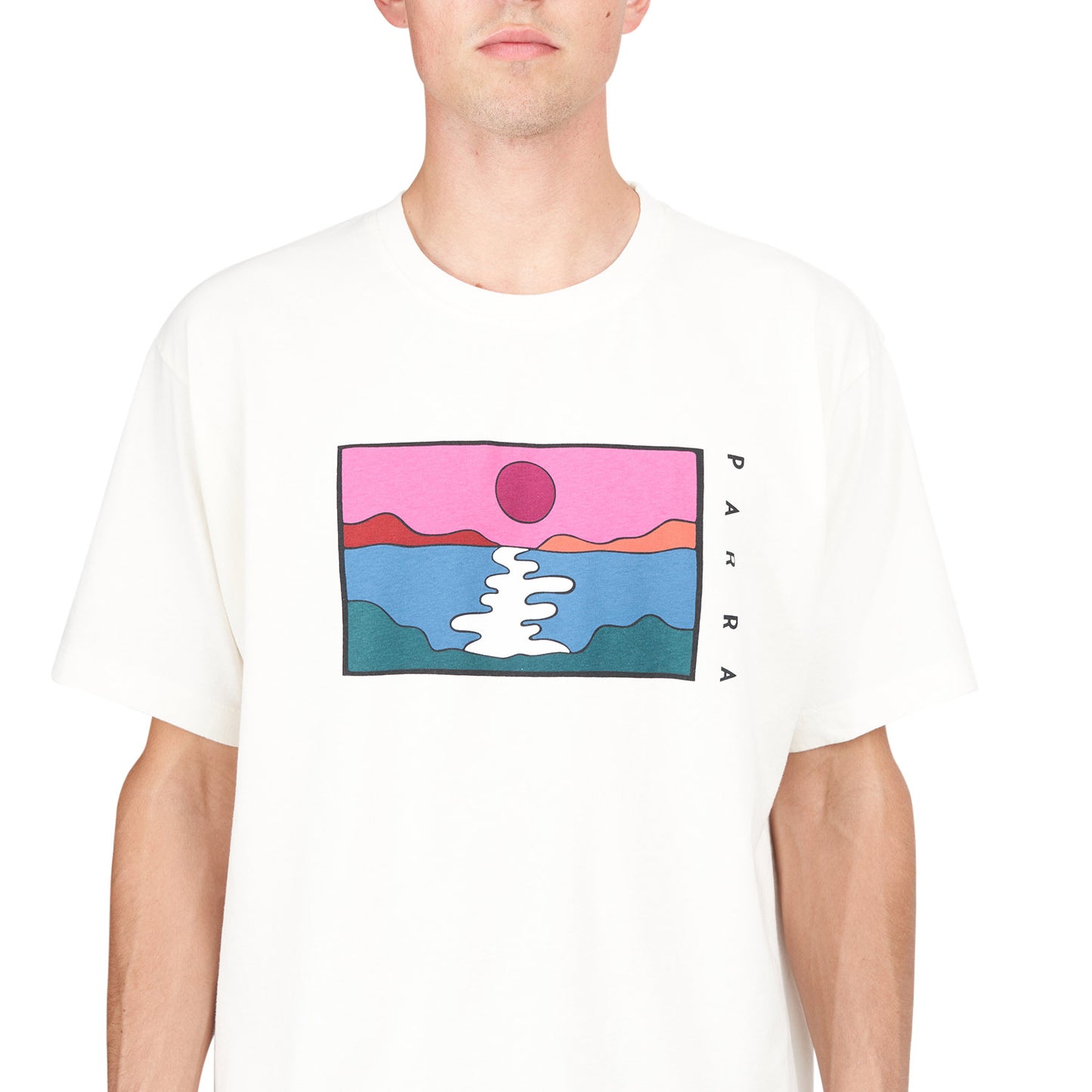 by Parra No Trespassing T-Shirt (Beige) - Allike Store