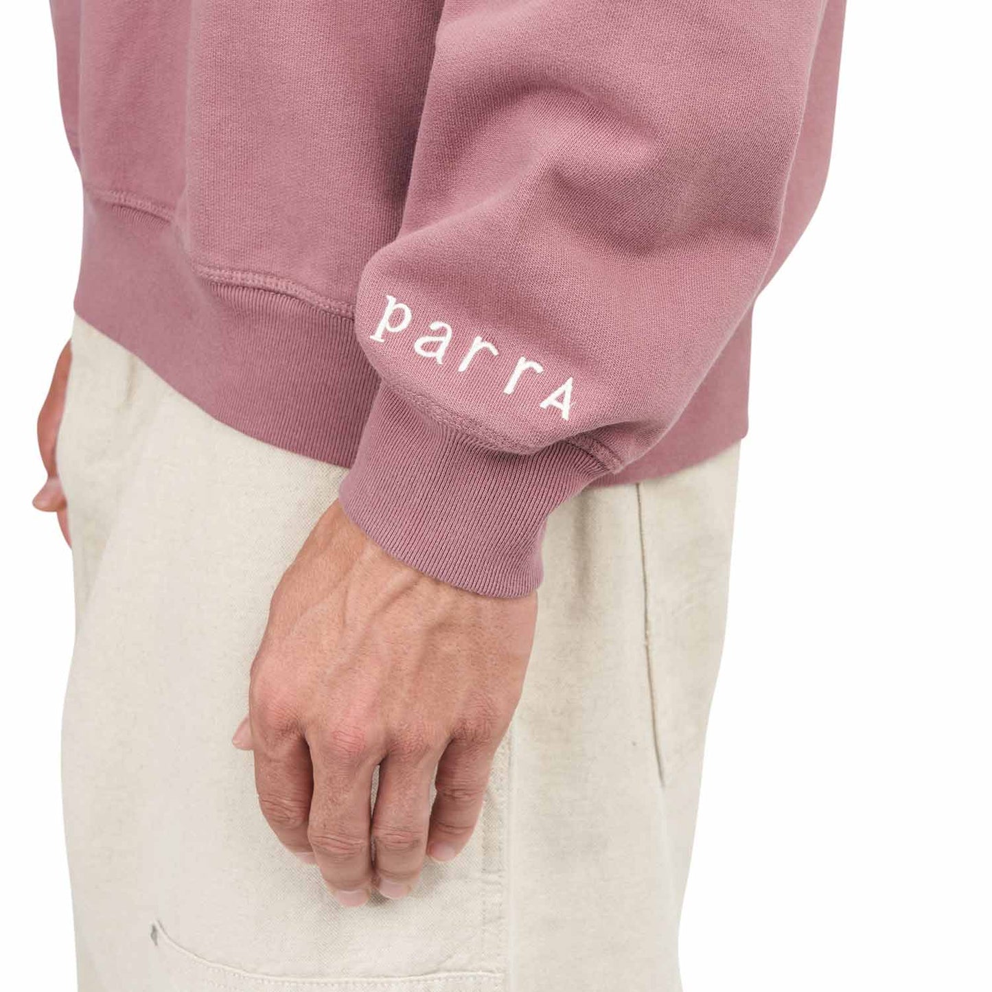 by Parra Duck Attack Crew Neck Sweatshirt (Rosa) - Allike Store