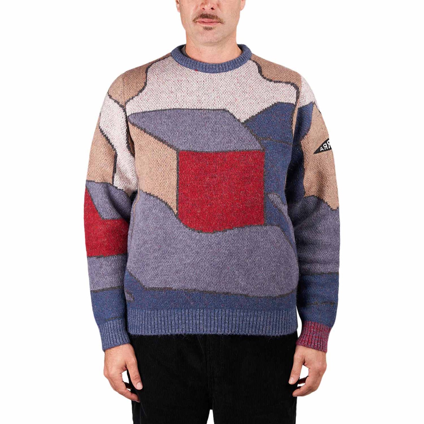 by Parra Your Street Knitted Pullover (Multi) - Allike Store