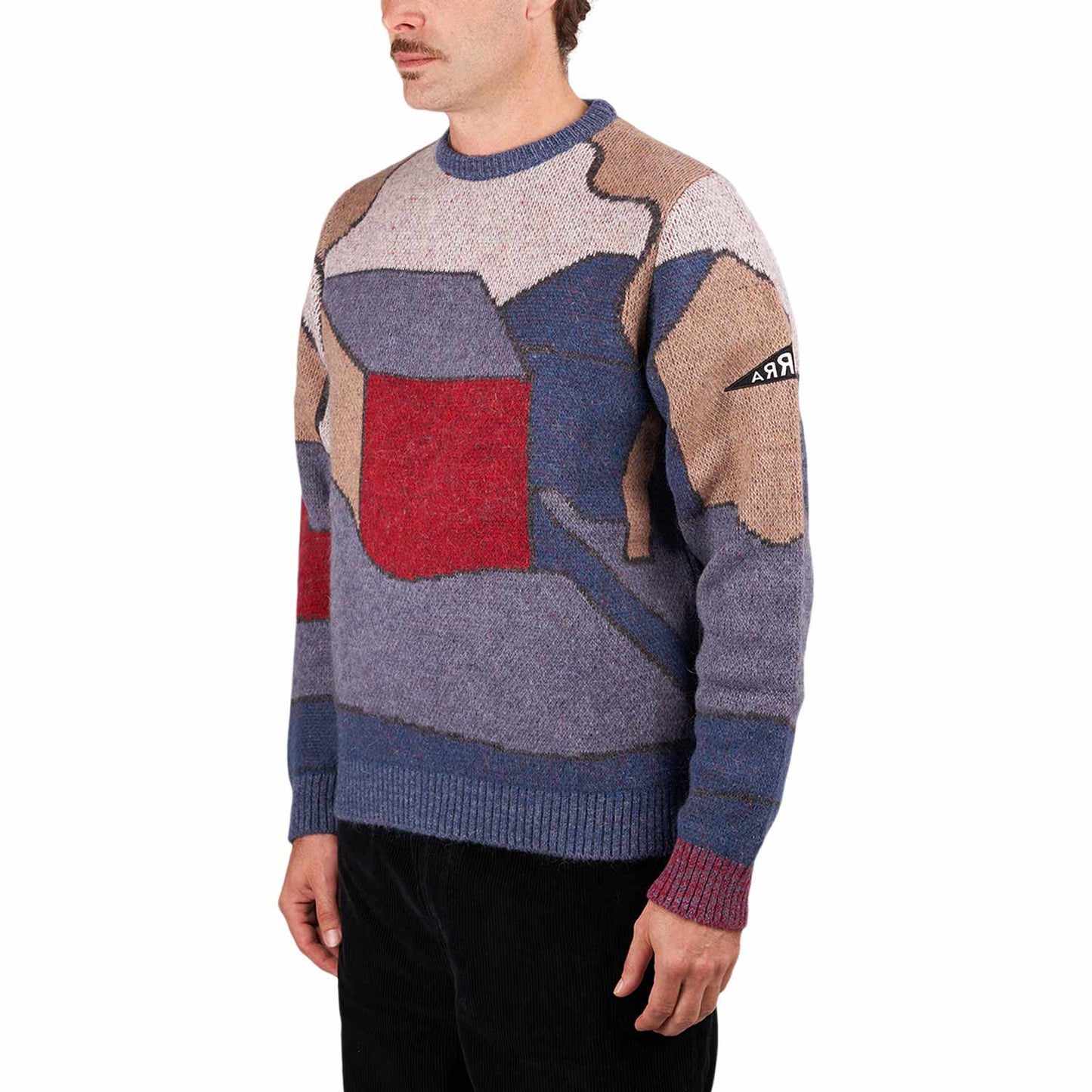 by Parra Your Street Knitted Pullover (Multi) - Allike Store