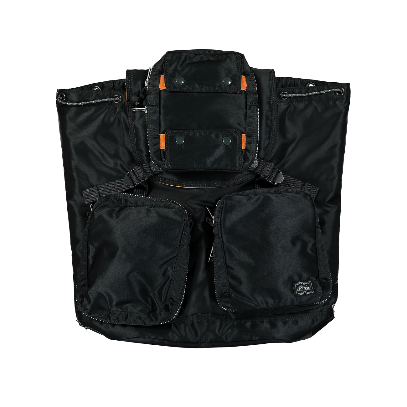 Porter by Yoshida Tanker Rucksack (Schwarz) - Allike Store