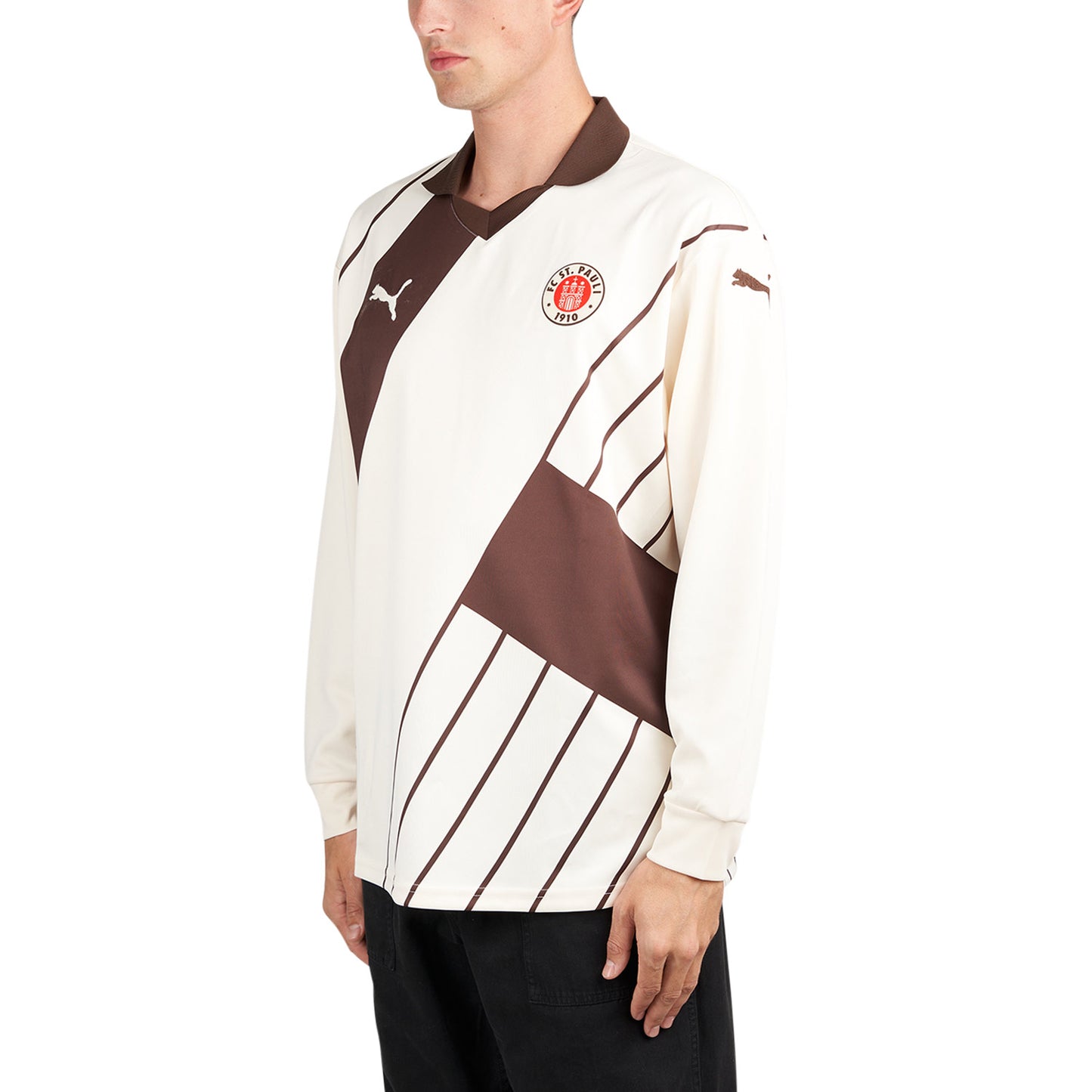 Puma x FC St. Pauli Longsleeve (Braun / Beige) - Allike Store