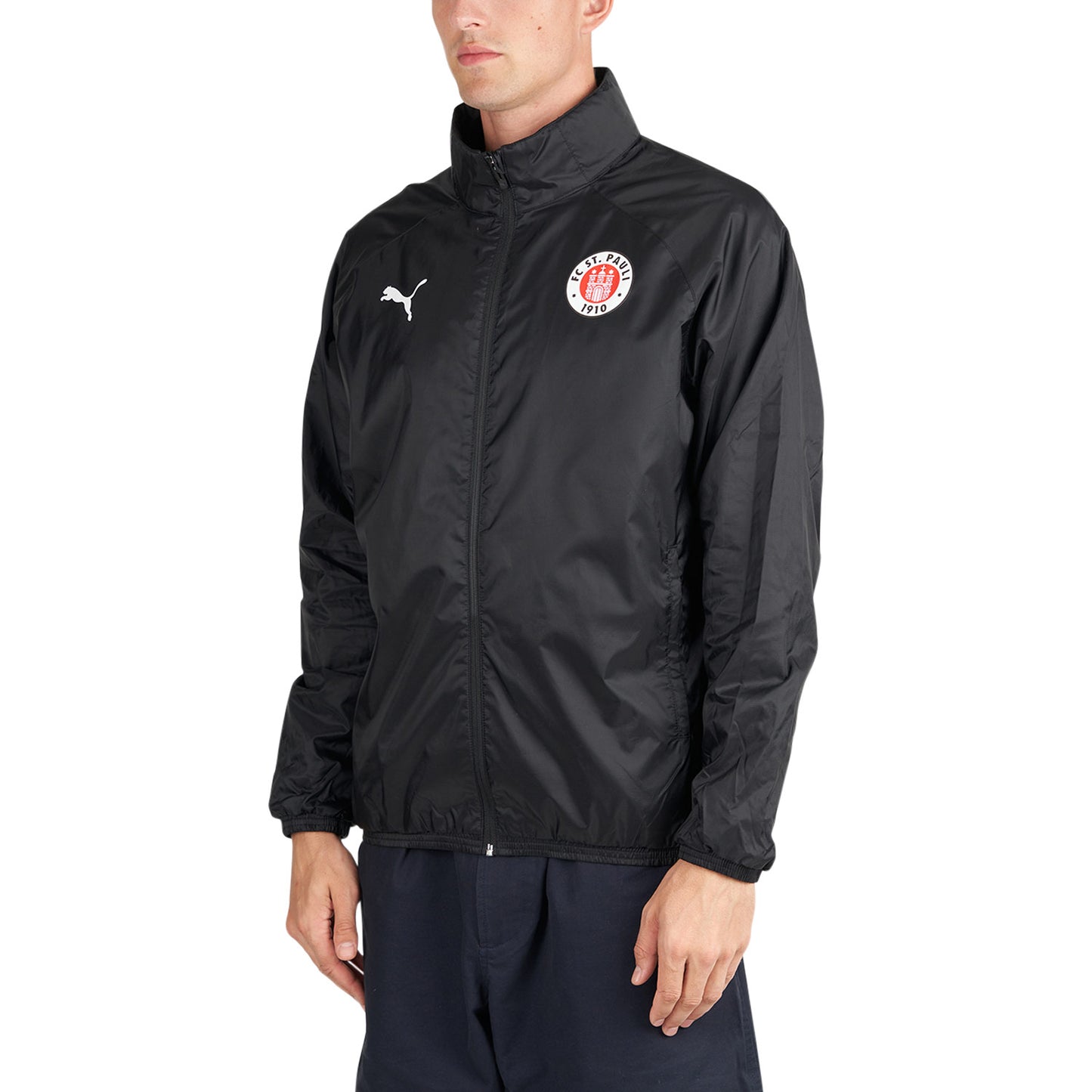 Puma x St. Pauli All Weather Jacket (Schwarz) - Allike Store