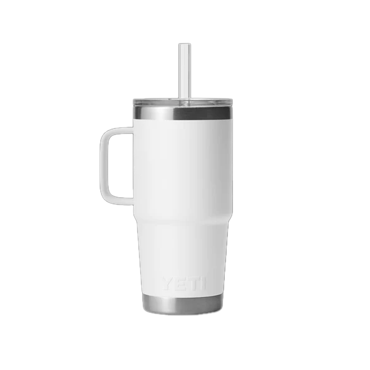 Yeti Rambler 25oz Straw Mug (Weiß) - Allike Store