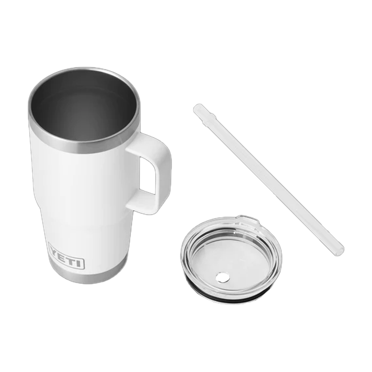 Yeti Rambler 25oz Straw Mug (Weiß) - Allike Store