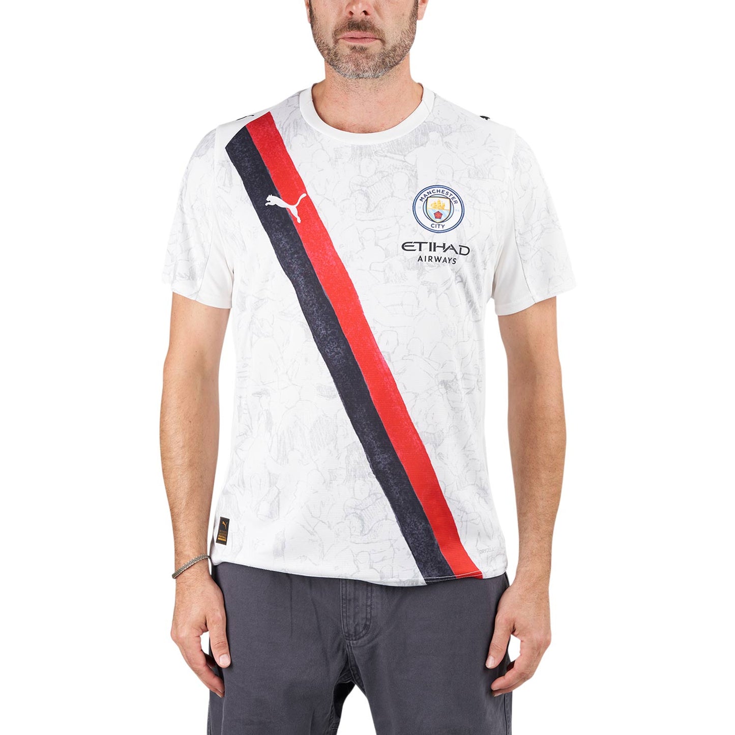 Puma x KidSuper Manchester City Trikot (Weiss) - Allike Store