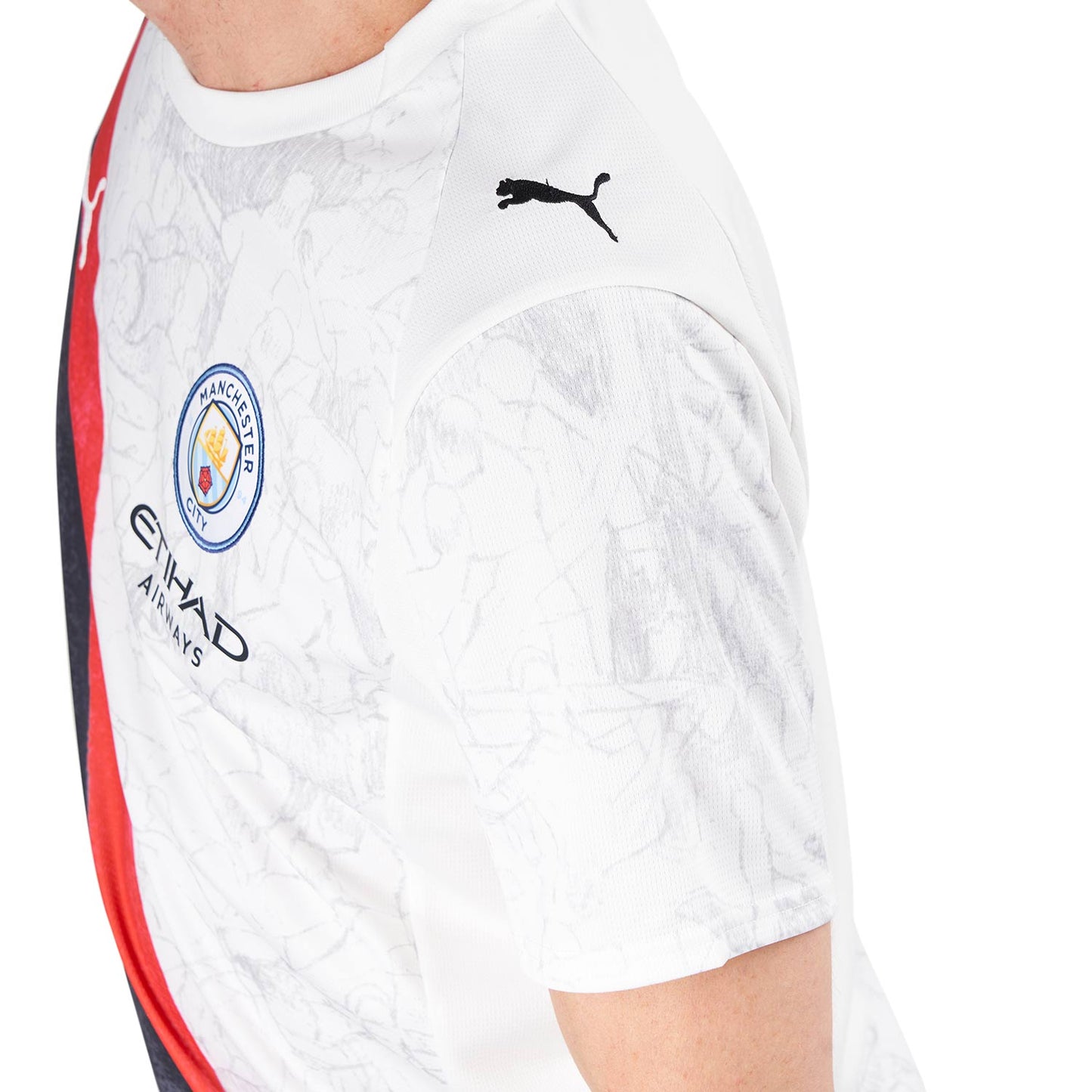 Puma x KidSuper Manchester City Trikot (Weiss) - Allike Store