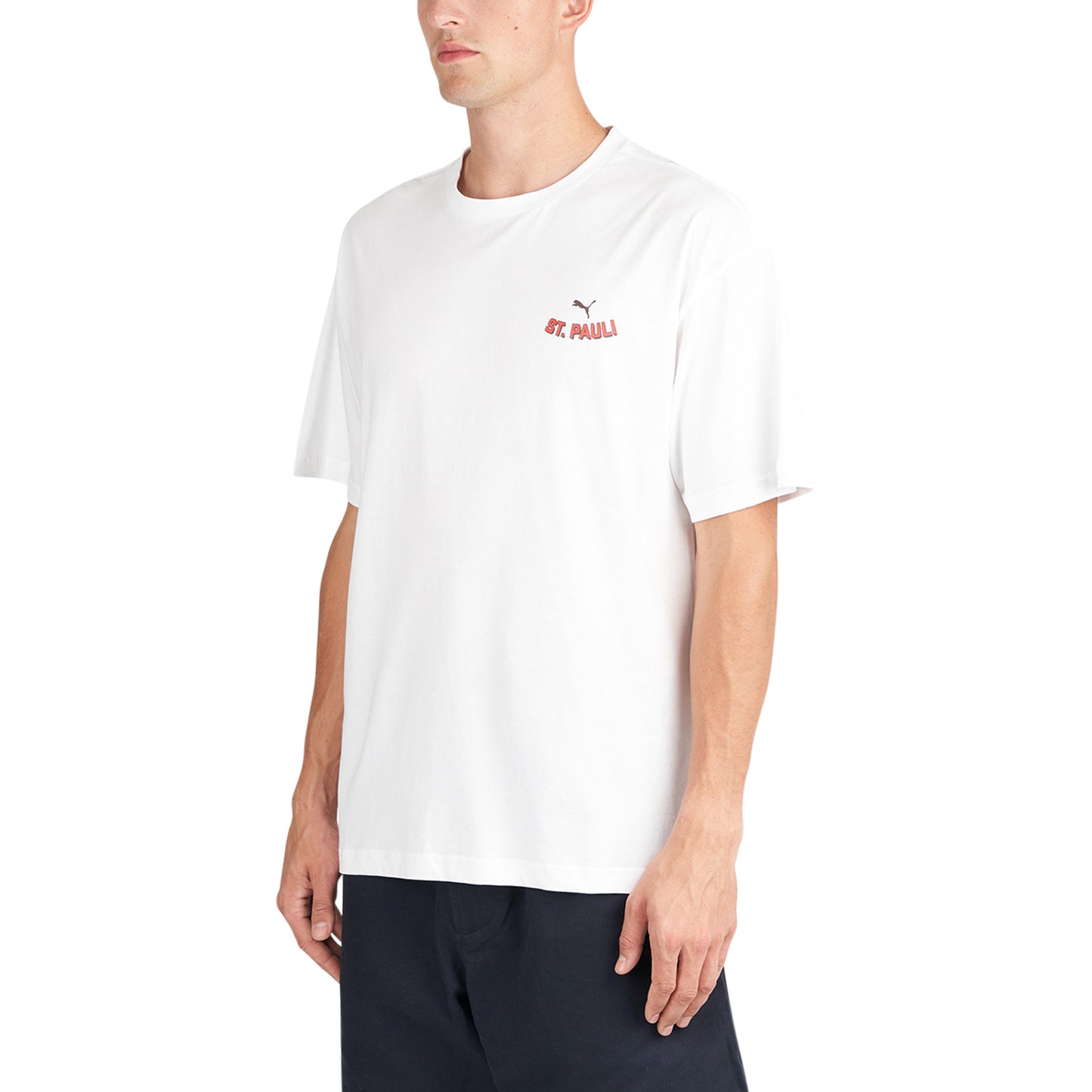 Puma x St. Pauli Graphic T-Shirt (Weiss) - Allike Store
