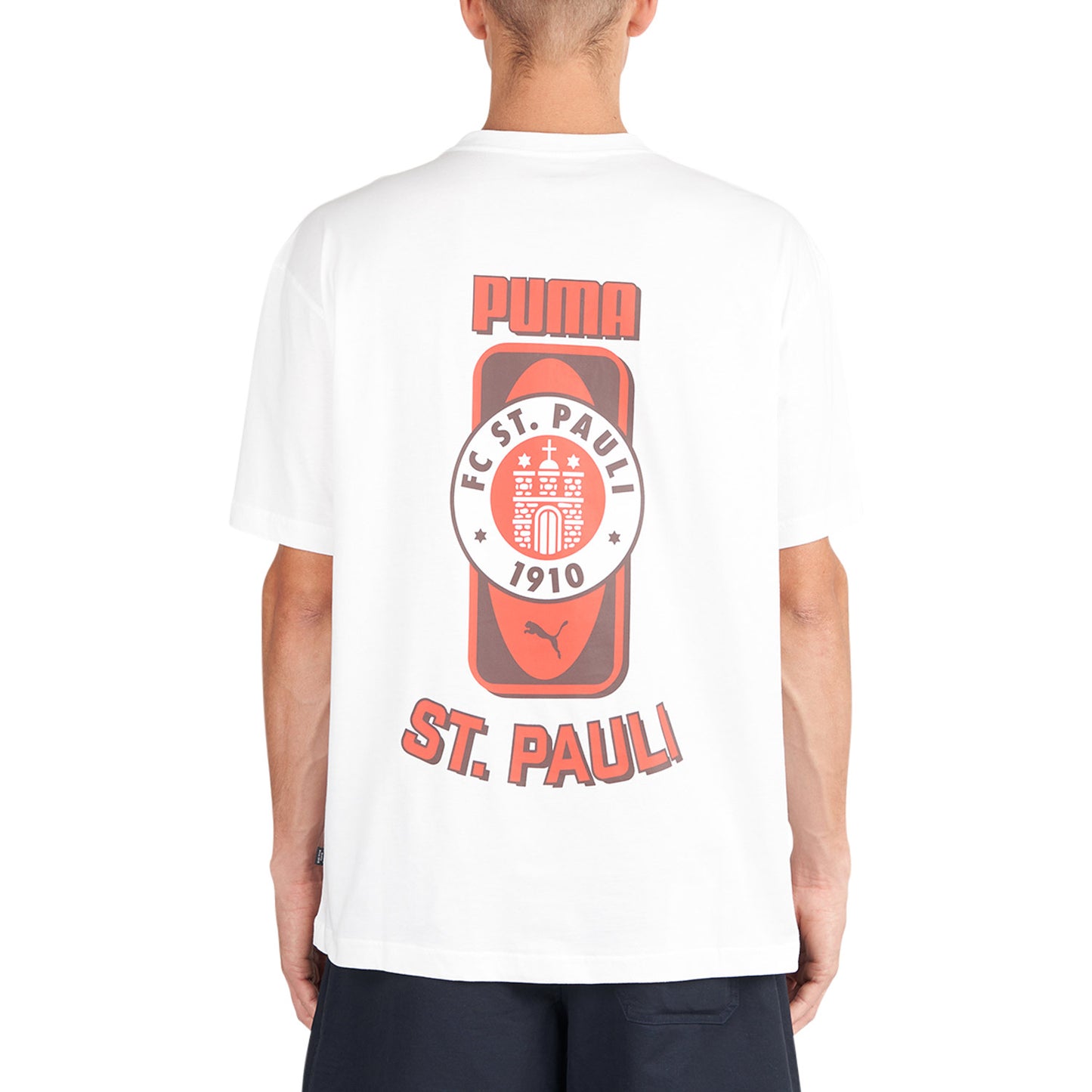 Puma x St. Pauli Graphic T-Shirt (Weiss) - Allike Store