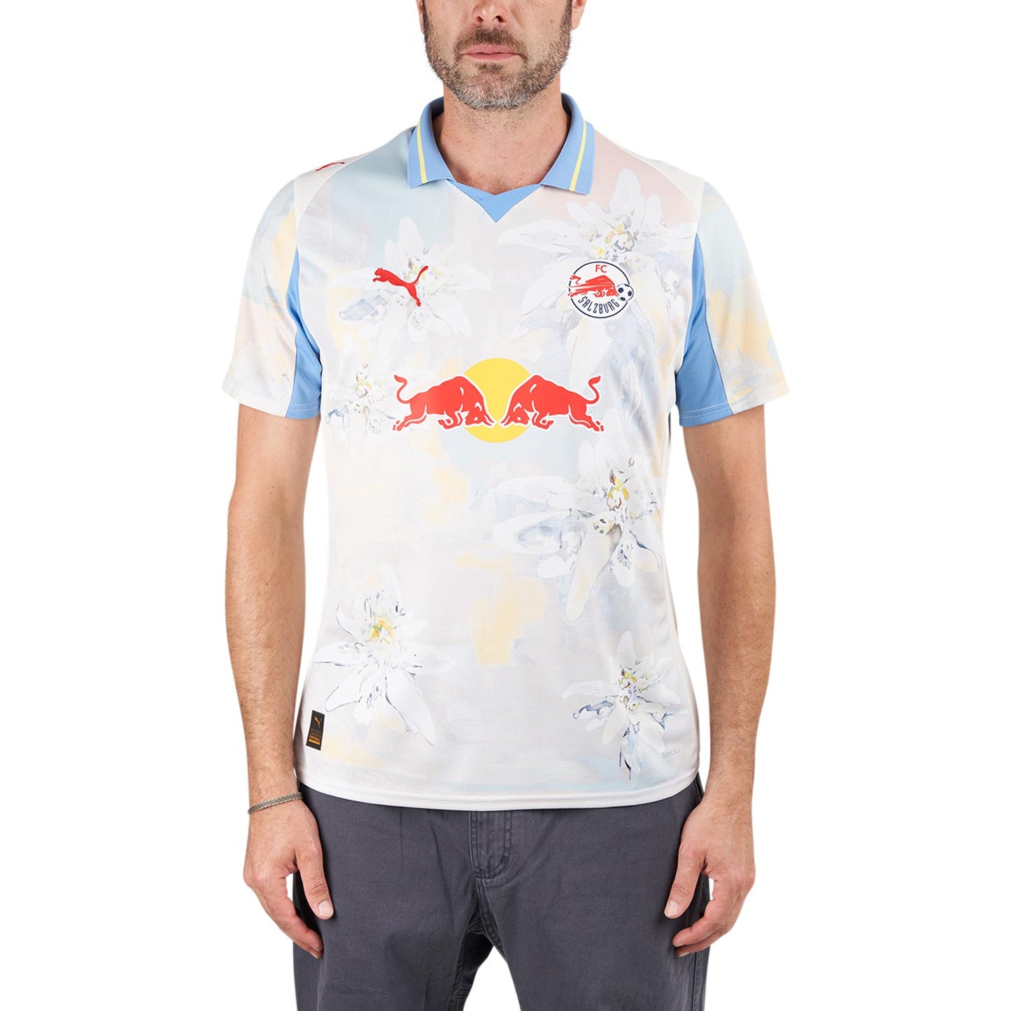 Puma x KidSuper FC Red Bull Salzburg Trikot (Weiss) - Allike Store