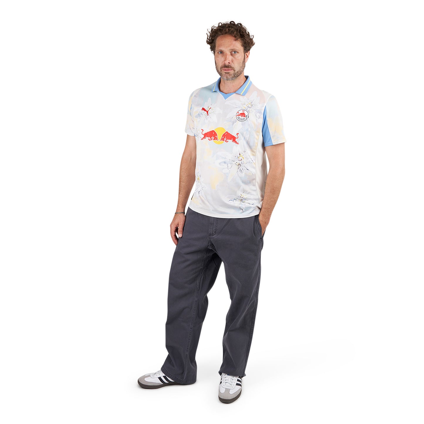 Puma x KidSuper FC Red Bull Salzburg Trikot (Weiss) - Allike Store