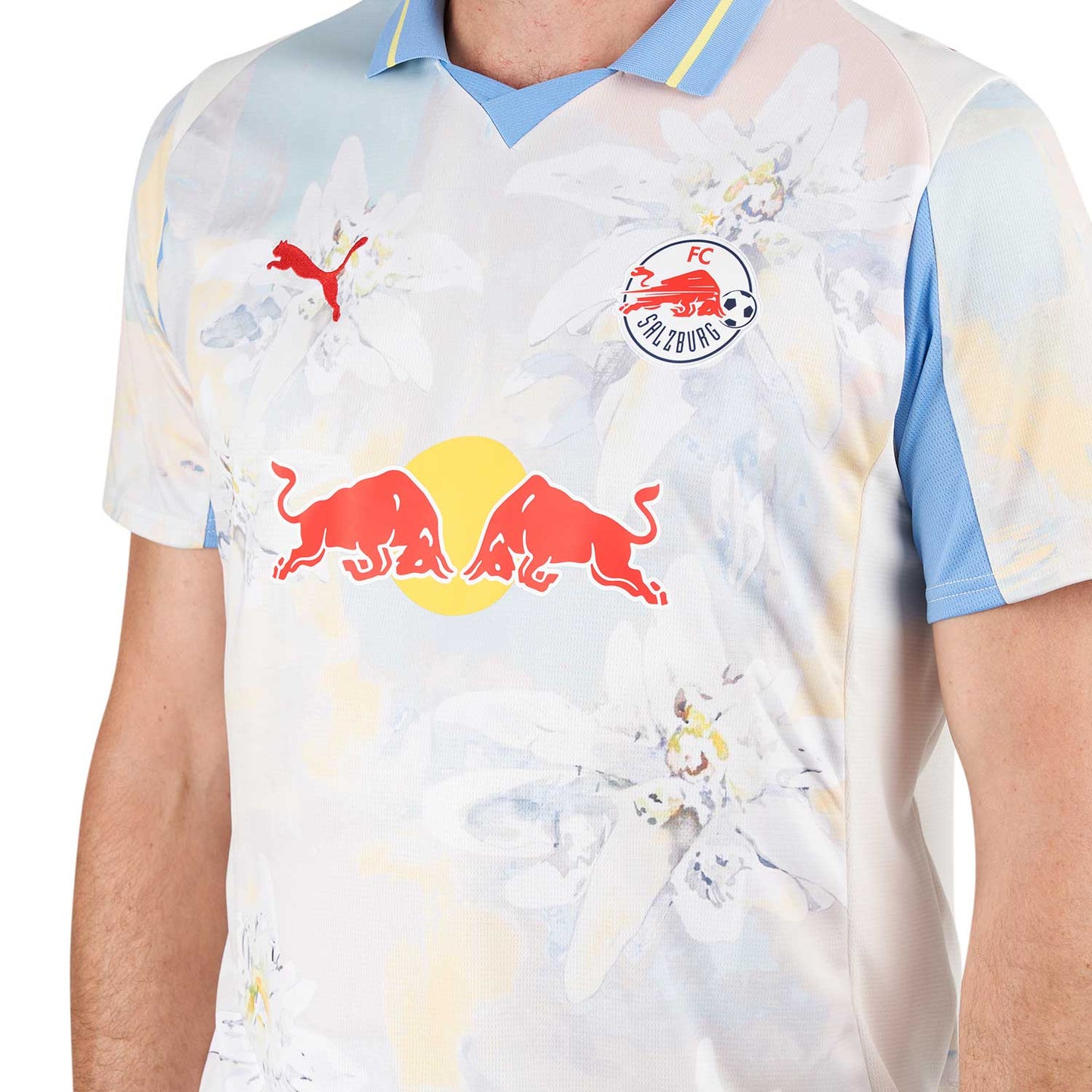 Puma x KidSuper FC Red Bull Salzburg Trikot (Weiss) - Allike Store