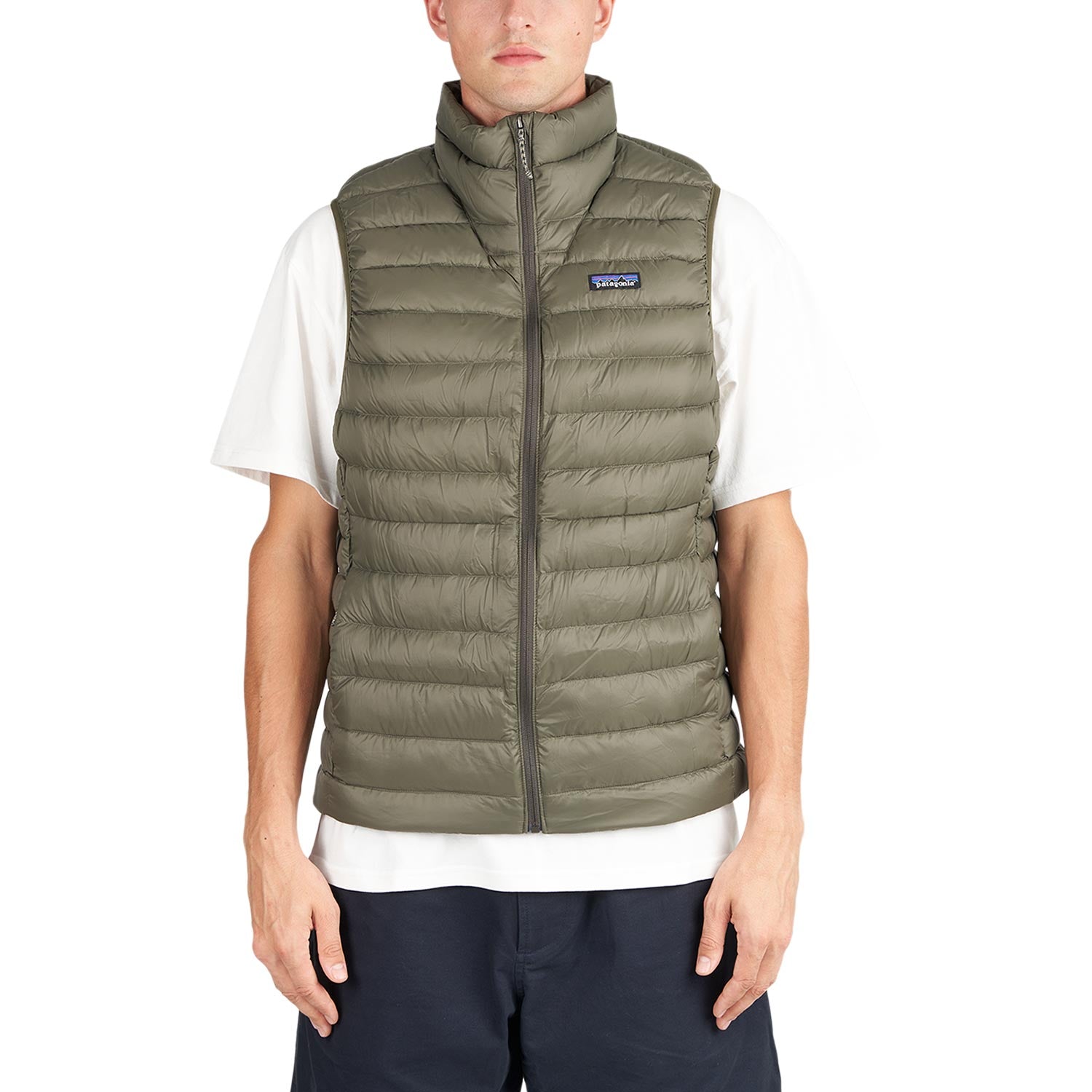 Patagonia Down Sweater Vest (Dark Green) - Main Image