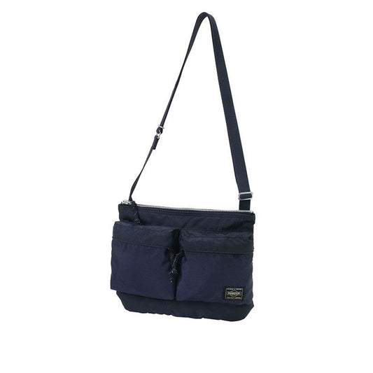 Porter By Yoshida Force Shoulder Bag (Navy)  - Allike Store