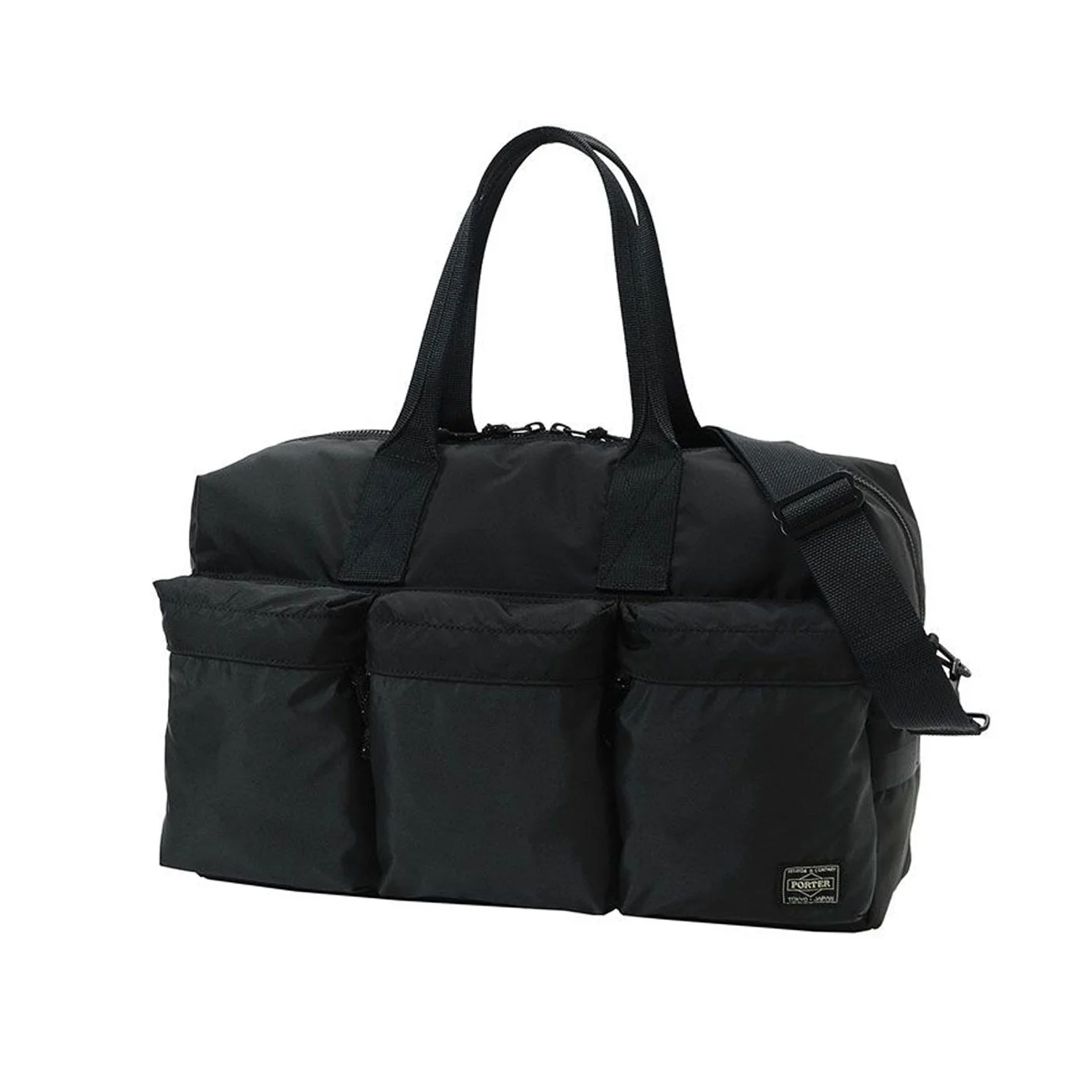 Porter by Yoshida Force 2Way Duffle Bag (Schwarz) - Allike Store