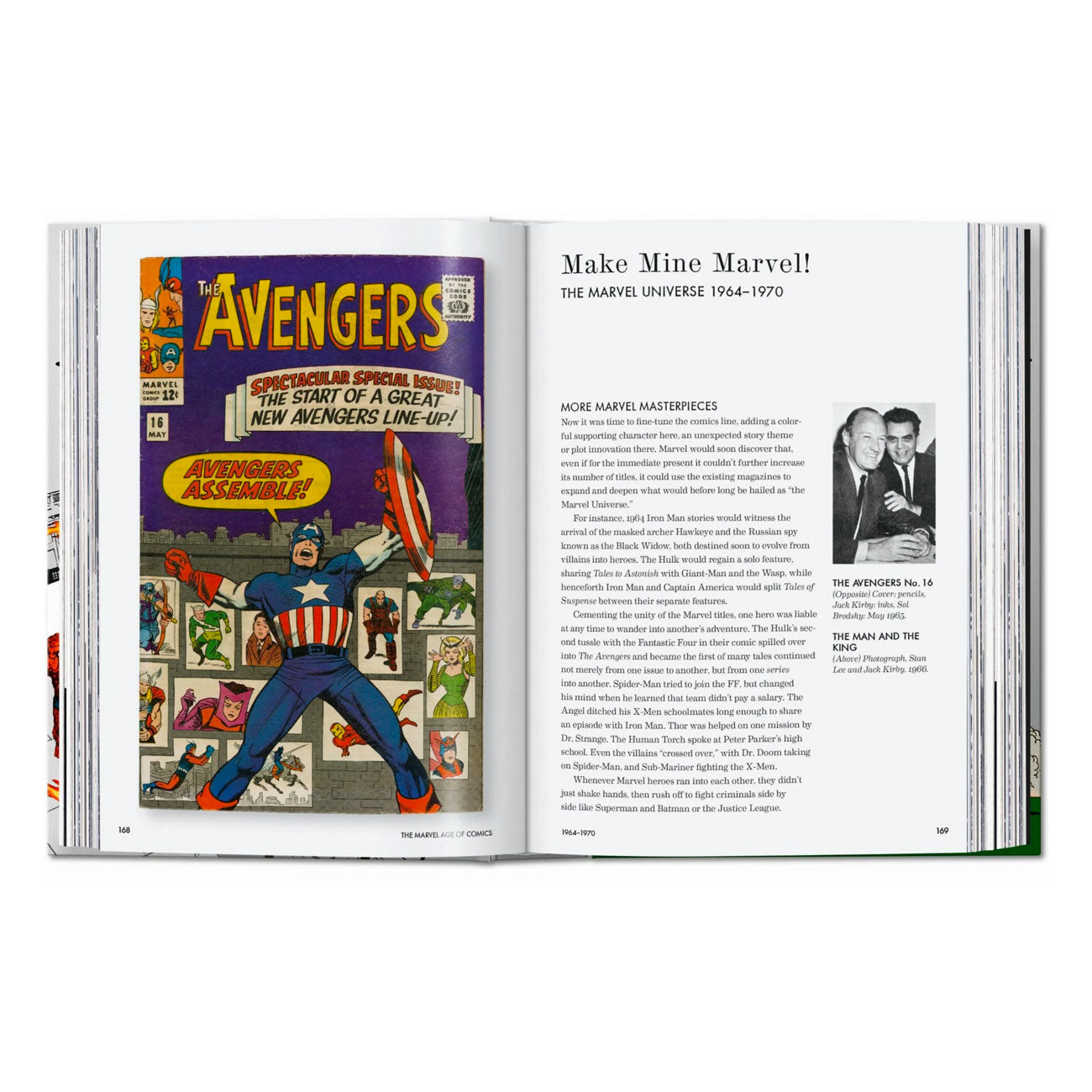 Taschen: The Marvel Age of Comics 1961–1978. 40th Edition  - Allike Store