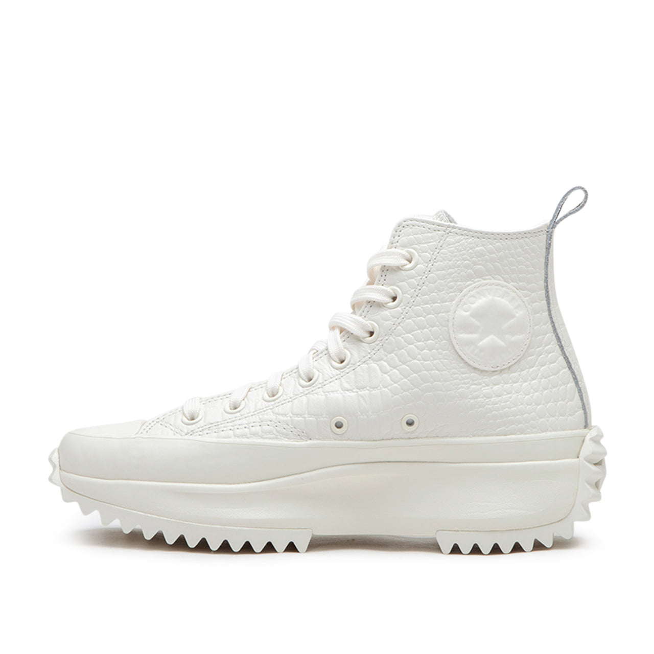 Converse Run Star Hike Platform Croco Embossed (Weiß) - Allike Store