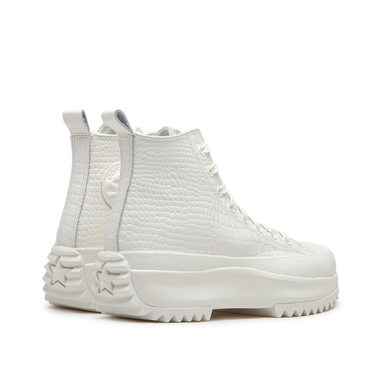 Converse Run Star Hike Platform Croco Embossed (Weiß) - Allike Store