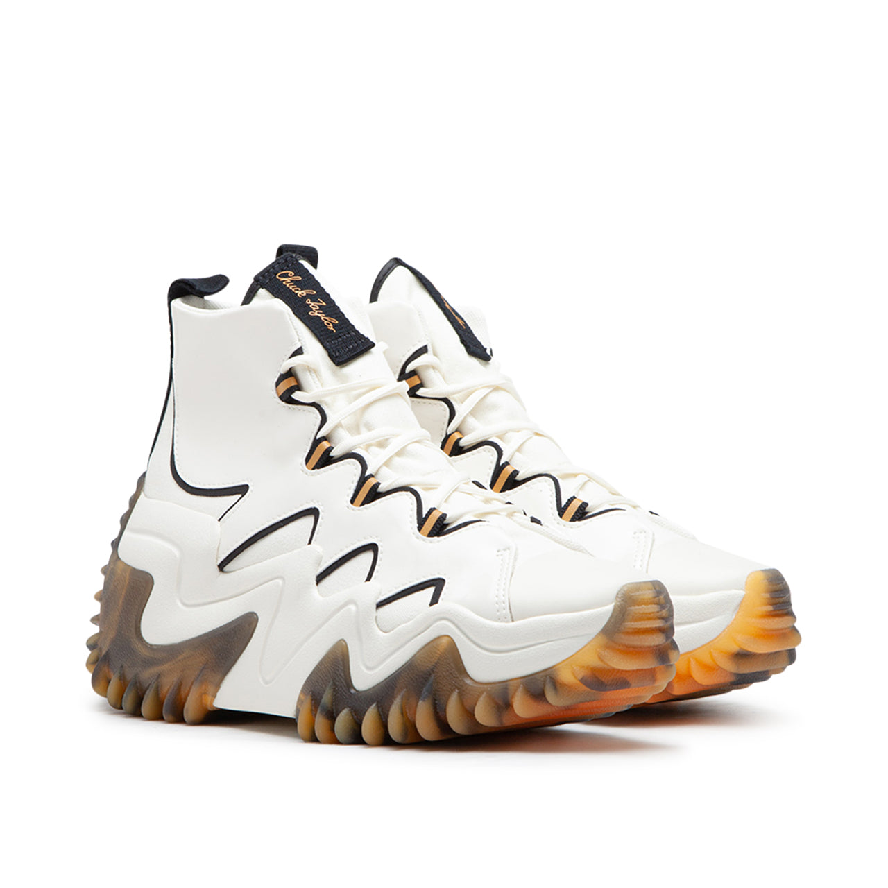 Converse Run Star Motion CX Platform Tortoise Shell (Weiß / Schwarz) - Allike Store