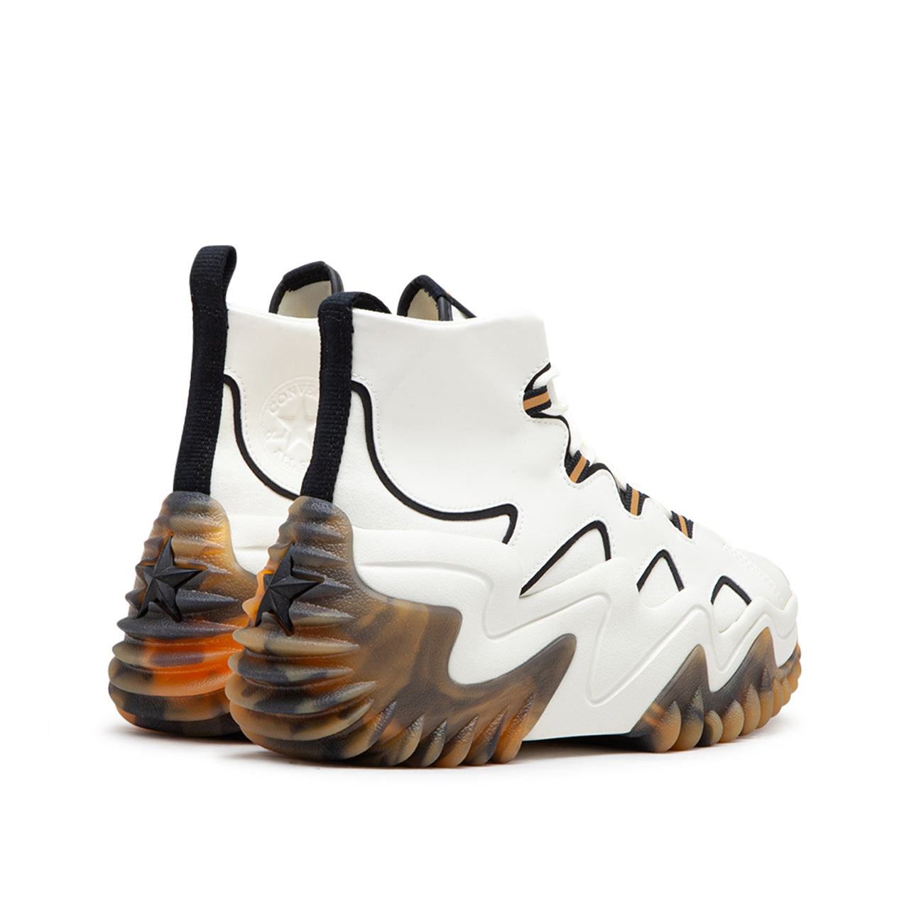 Converse Run Star Motion CX Platform Tortoise Shell (Weiß / Schwarz) - Allike Store