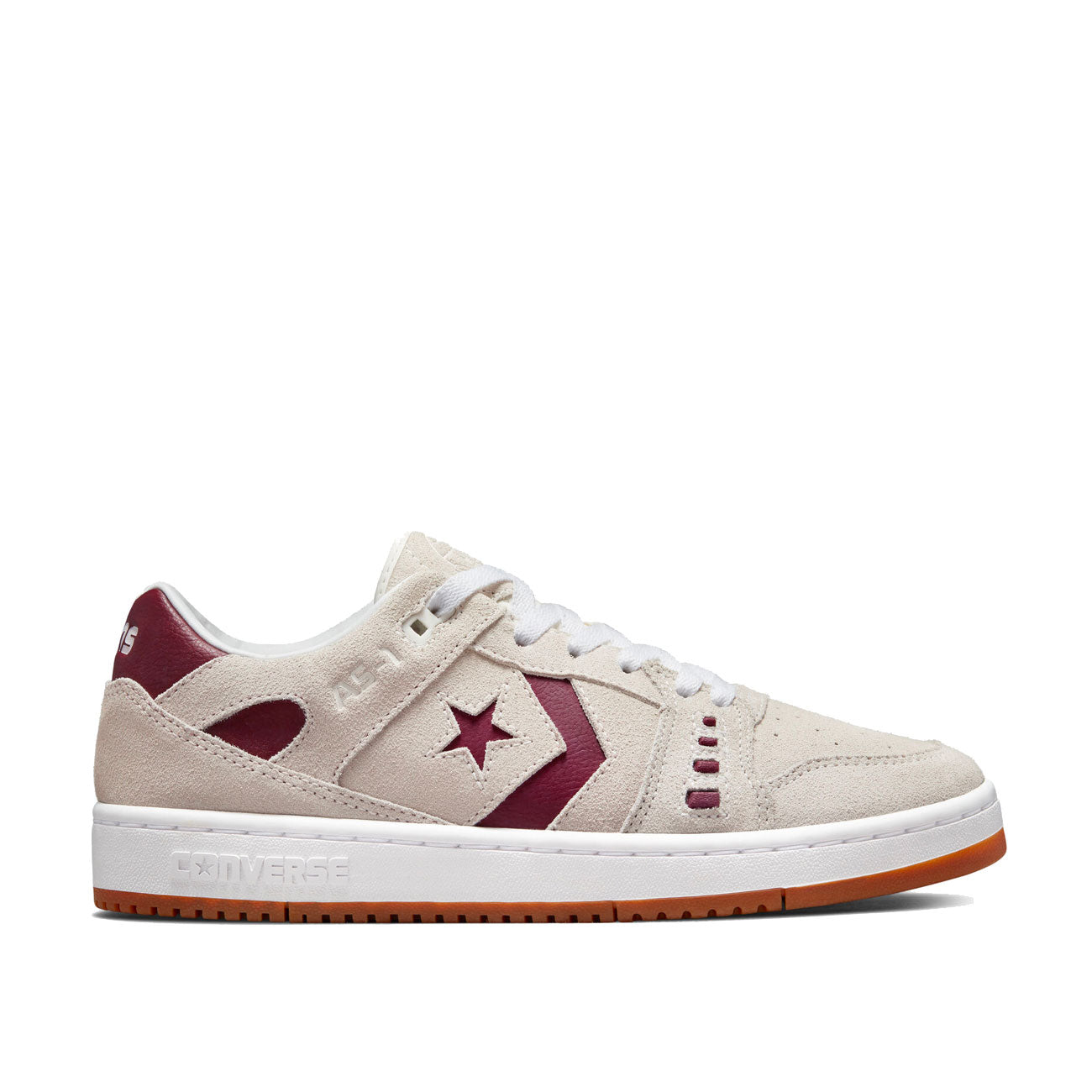 Converse Cons AS-1 Pro Skate (Beige / Rot) - Allike Store