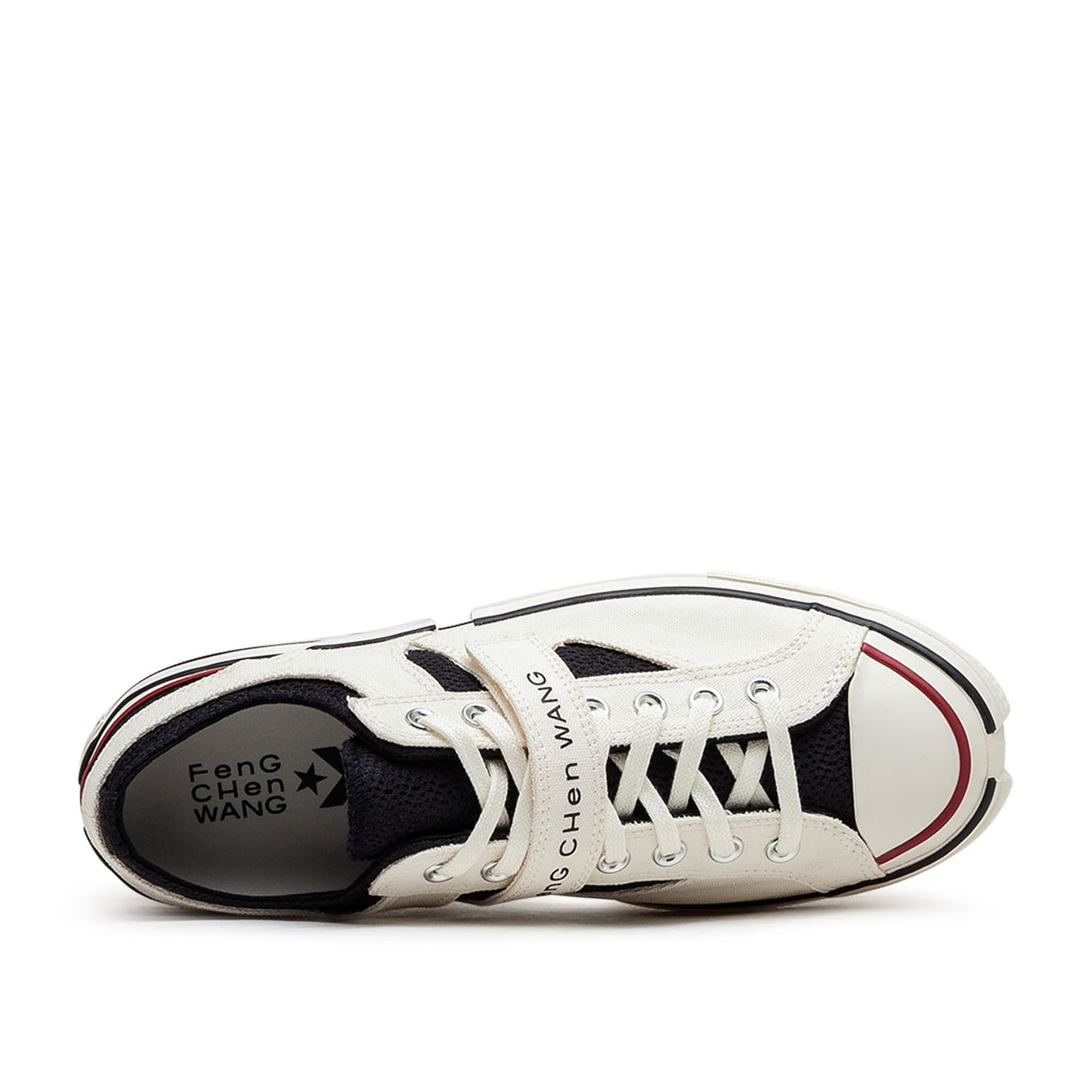 Converse x Feng Chen Wang 2-in-1 Chuck 70 (Weiß / Schwarz) - Allike Store