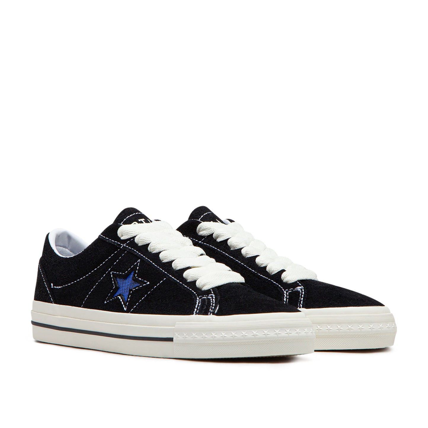 Converse x Quartersnacks One Star OX (Schwarz / Blau)  - Allike Store