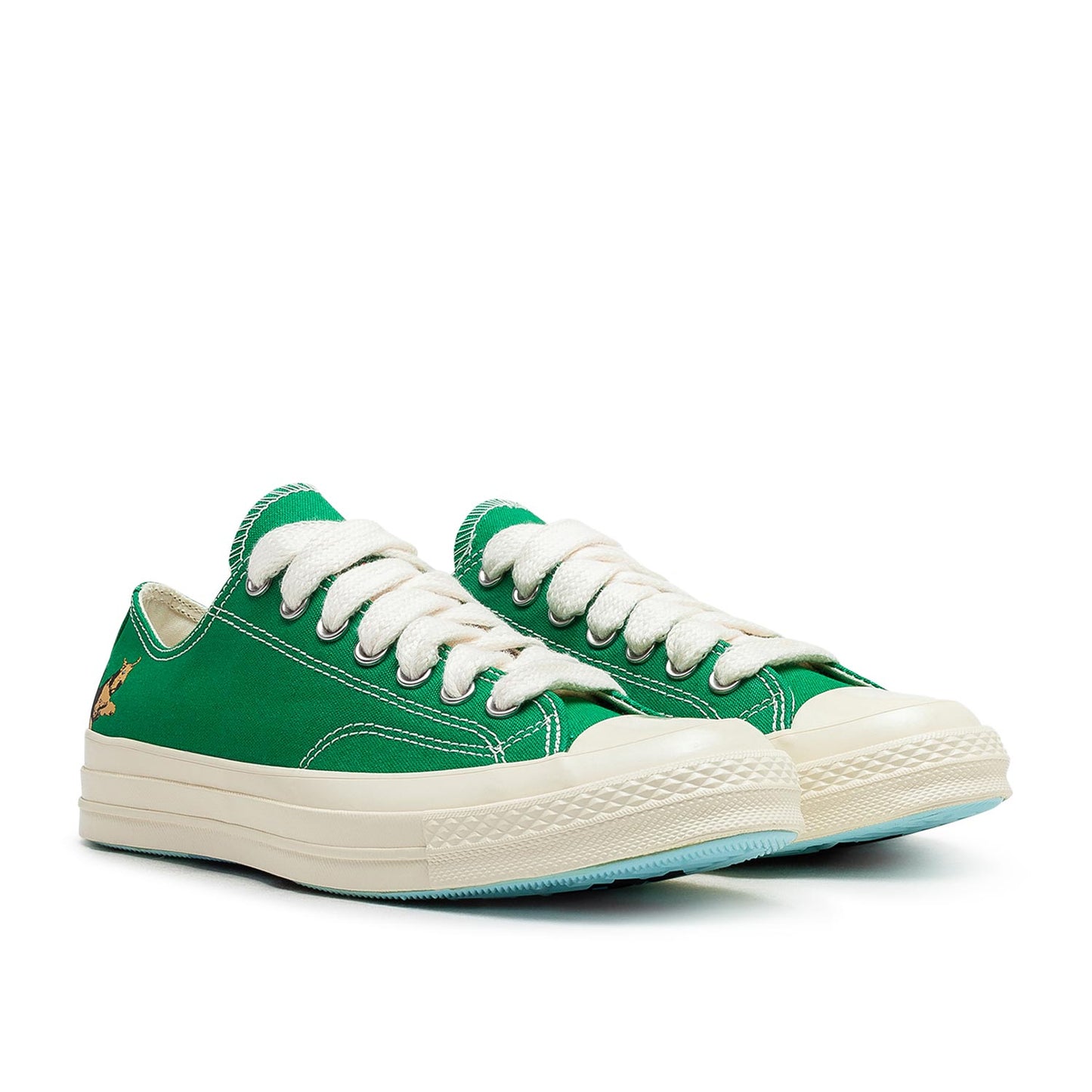 Converse x Golf Le Fleur* Chuck 70 OX (Dunkelgrün / Beige) - Allike Store