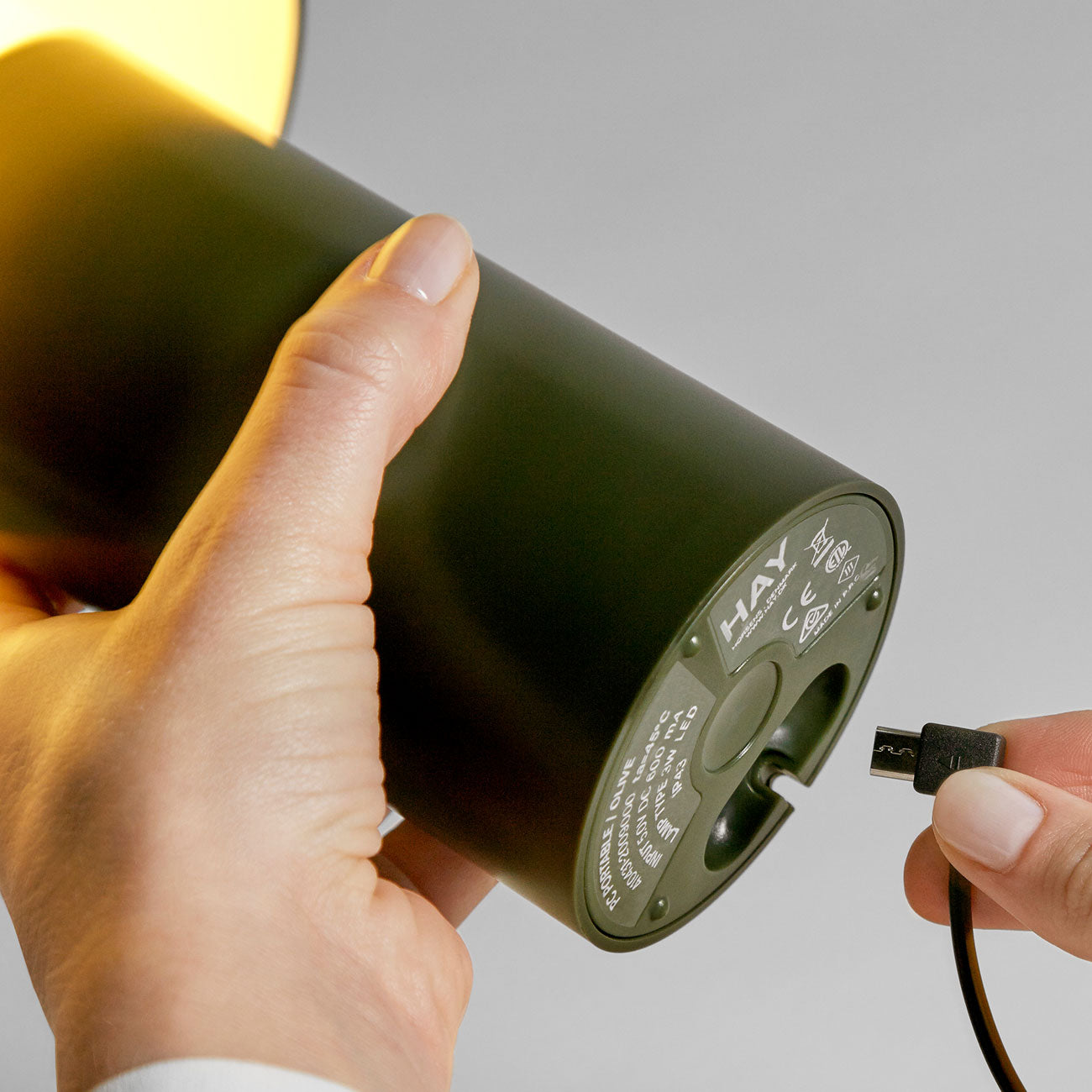 HAY PC Portable Lamp (Oliv) - Allike Store