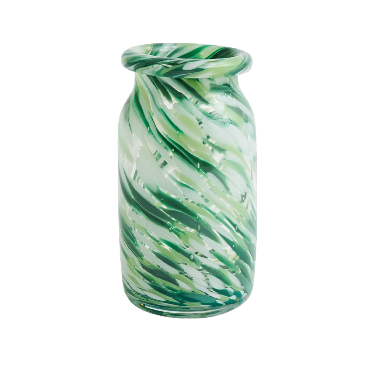 HAY Splash Vase Roll Neck (Grün) - Allike Store