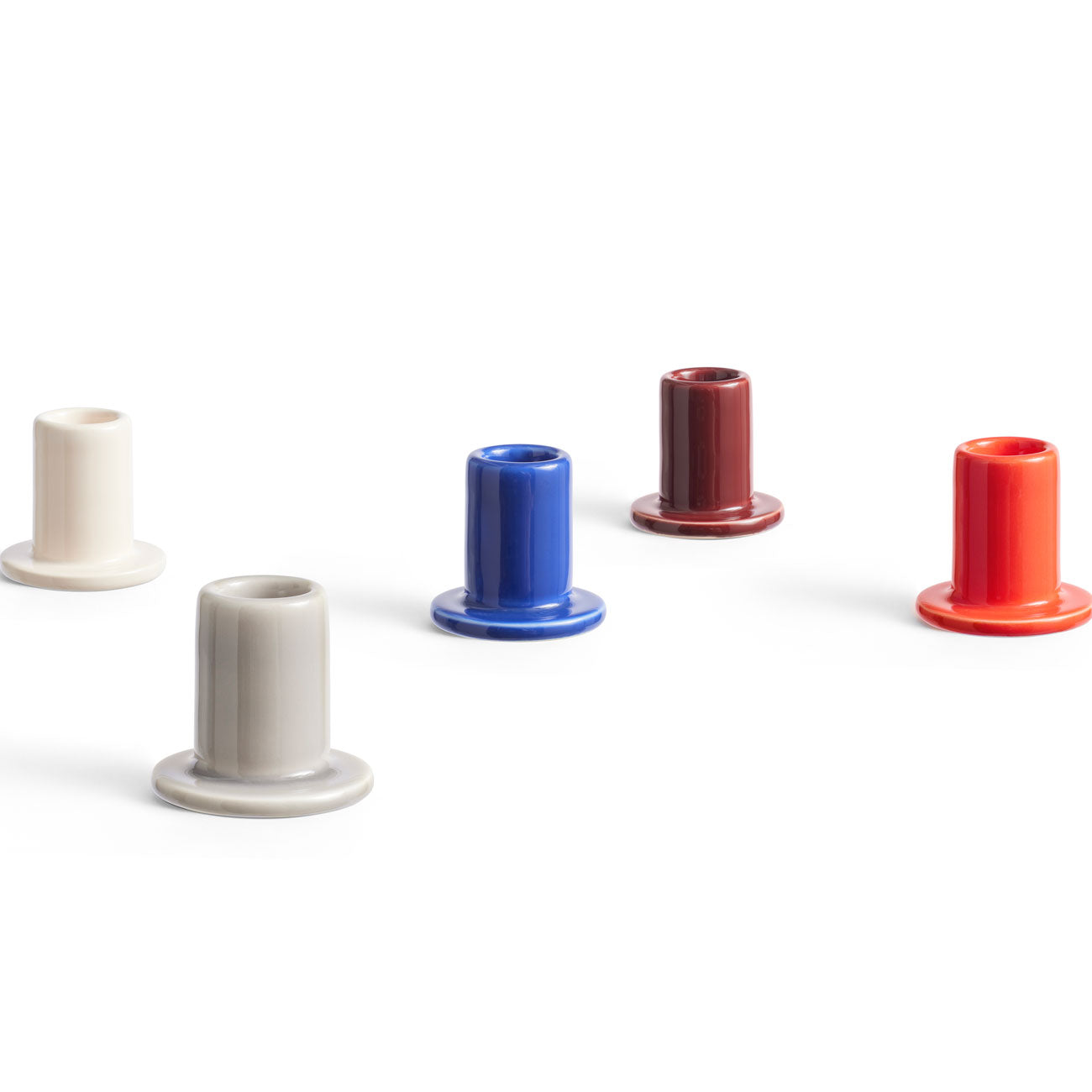 HAY Tube Candleholder Small (Creme) - Allike Store