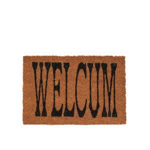 Carne Bollente Welcum Home Doormat (Braun / Schwarz) - Allike Store