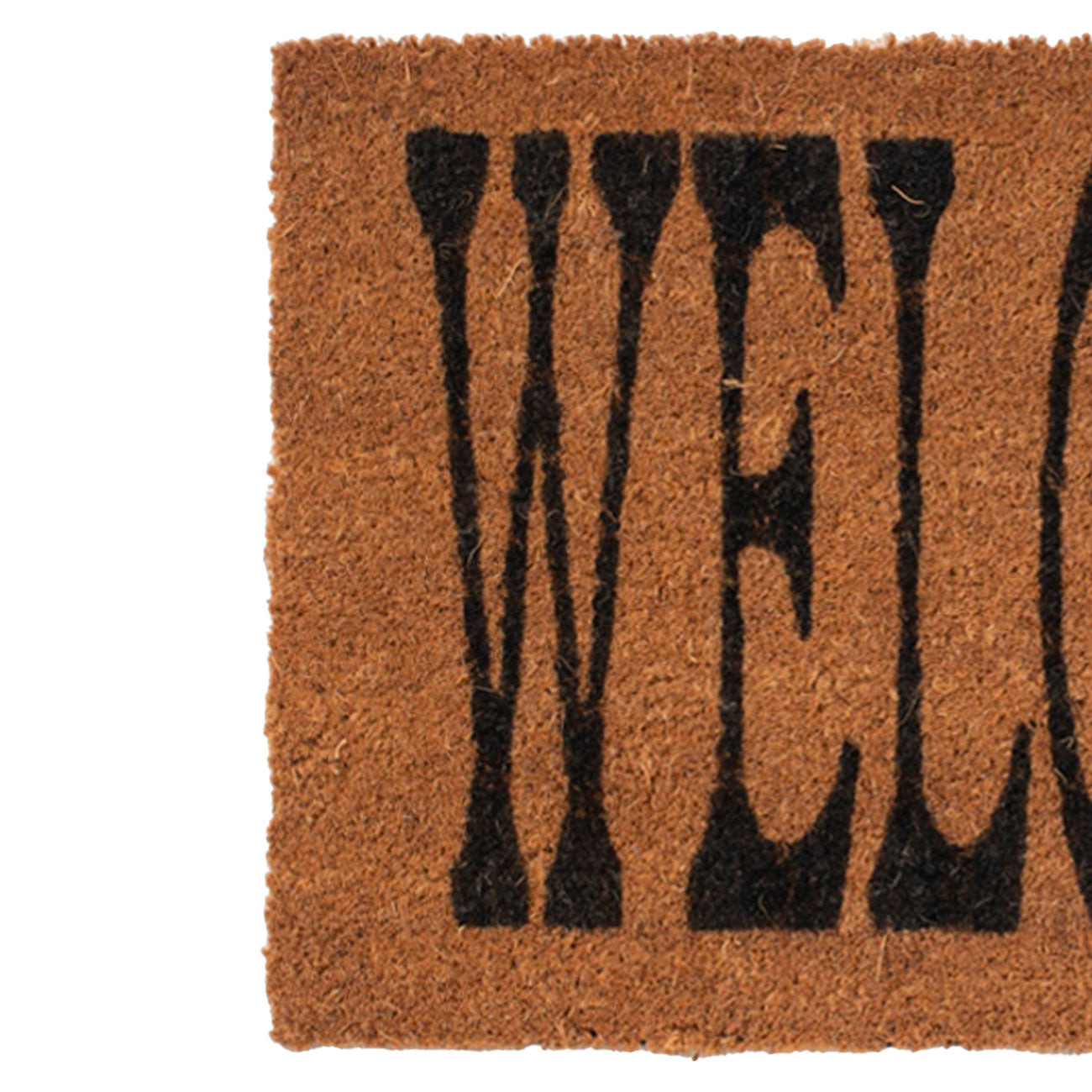 Carne Bollente Welcum Home Doormat (Braun / Schwarz) - Allike Store