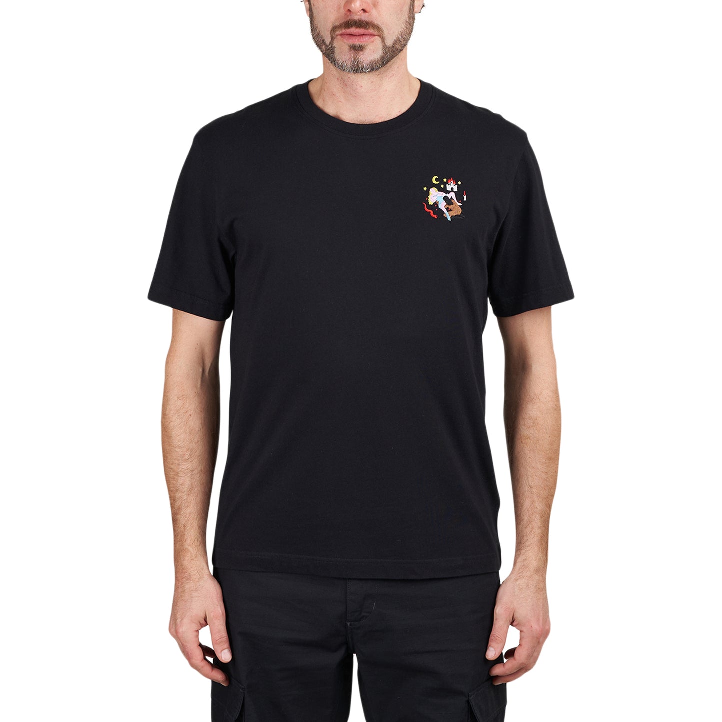 Carne Bollente Middle Edging T-Shirt (Schwarz) - Allike Store