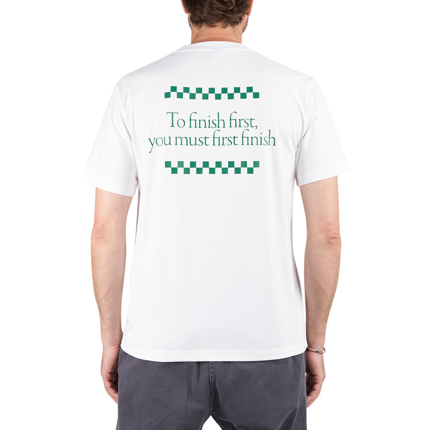 Allike Running Association T-Shirt (Weiß / Grün) - Allike Store
