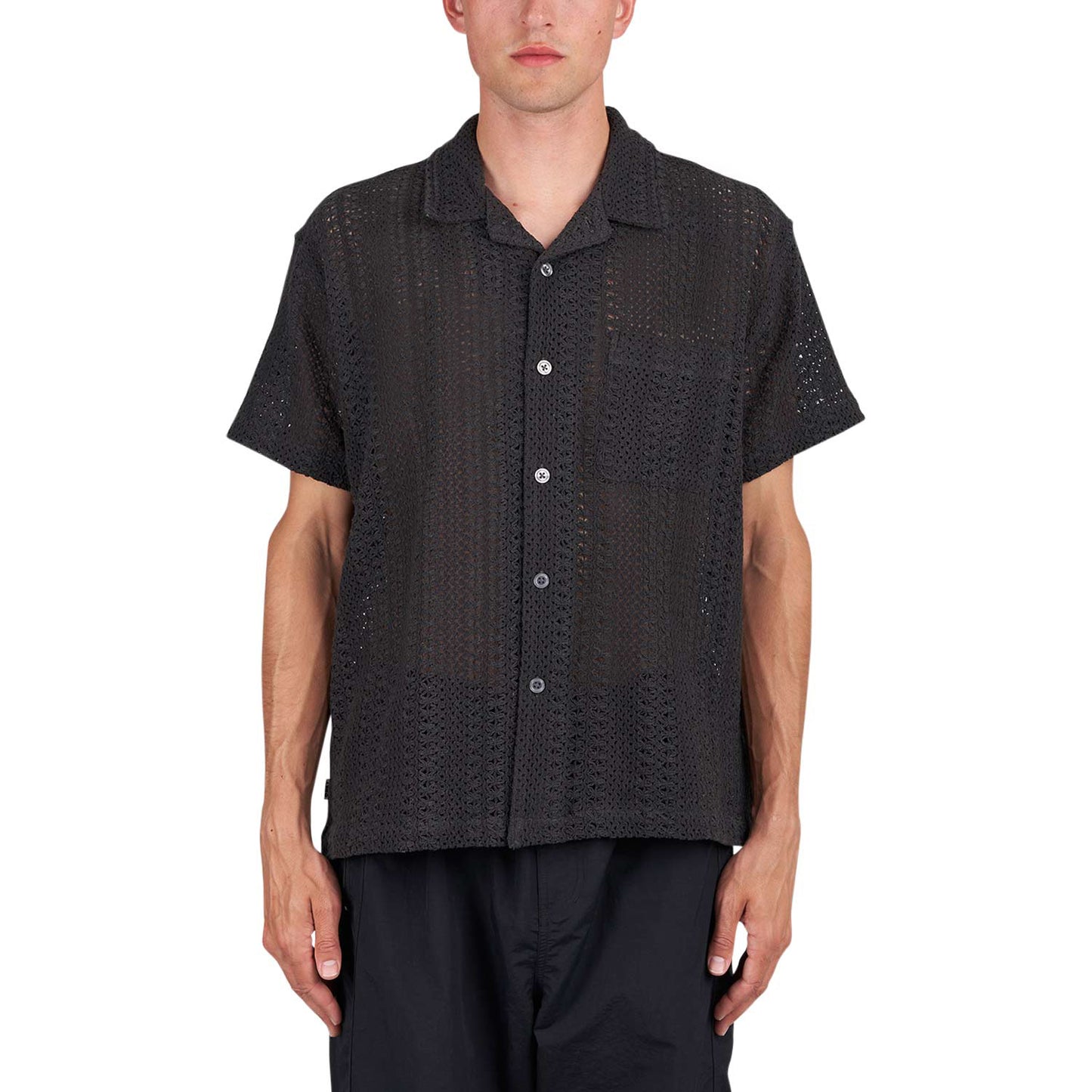 Obey Harison Woven (Schwarz) - Allike Store
