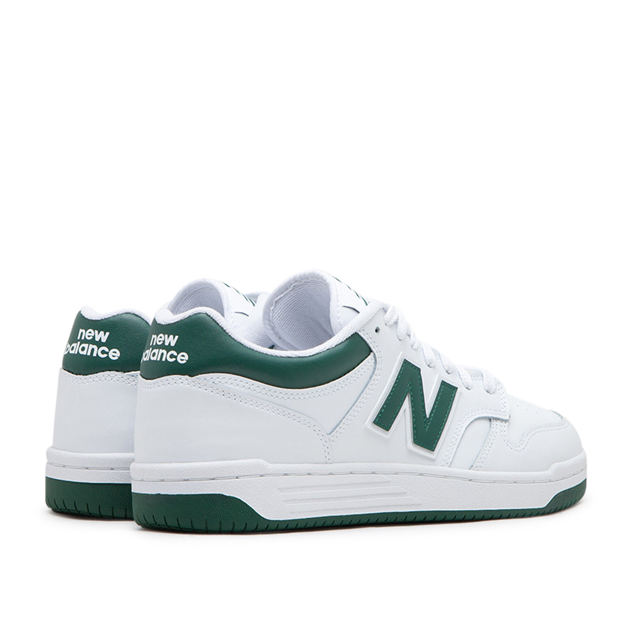 New Balance BB480LNG (Weiß / Grün) - Allike Store