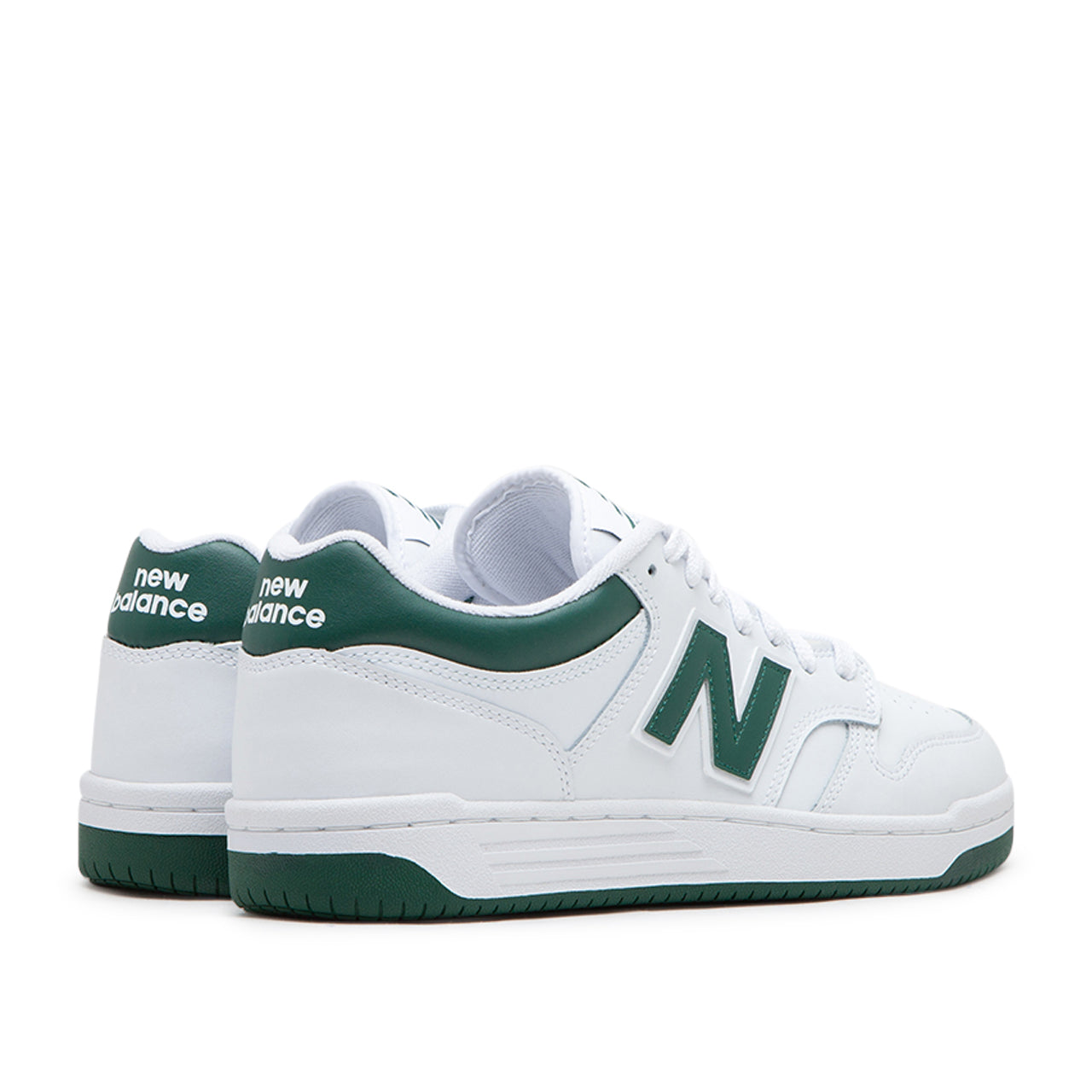 New Balance BB480LNG (Weiß / Grün)  - Allike Store