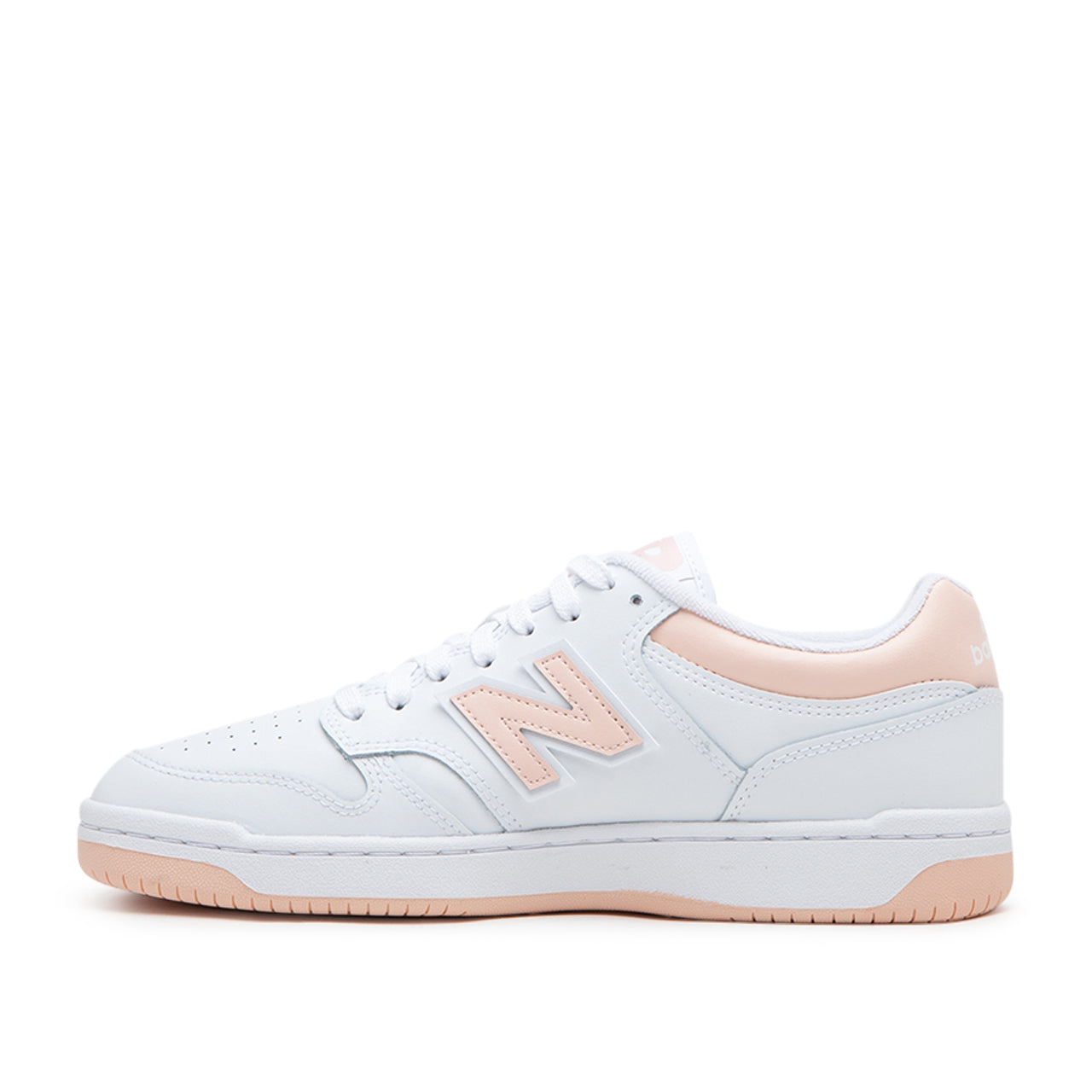 New Balance BB480LPH (Weiß / Rosa) - Allike Store