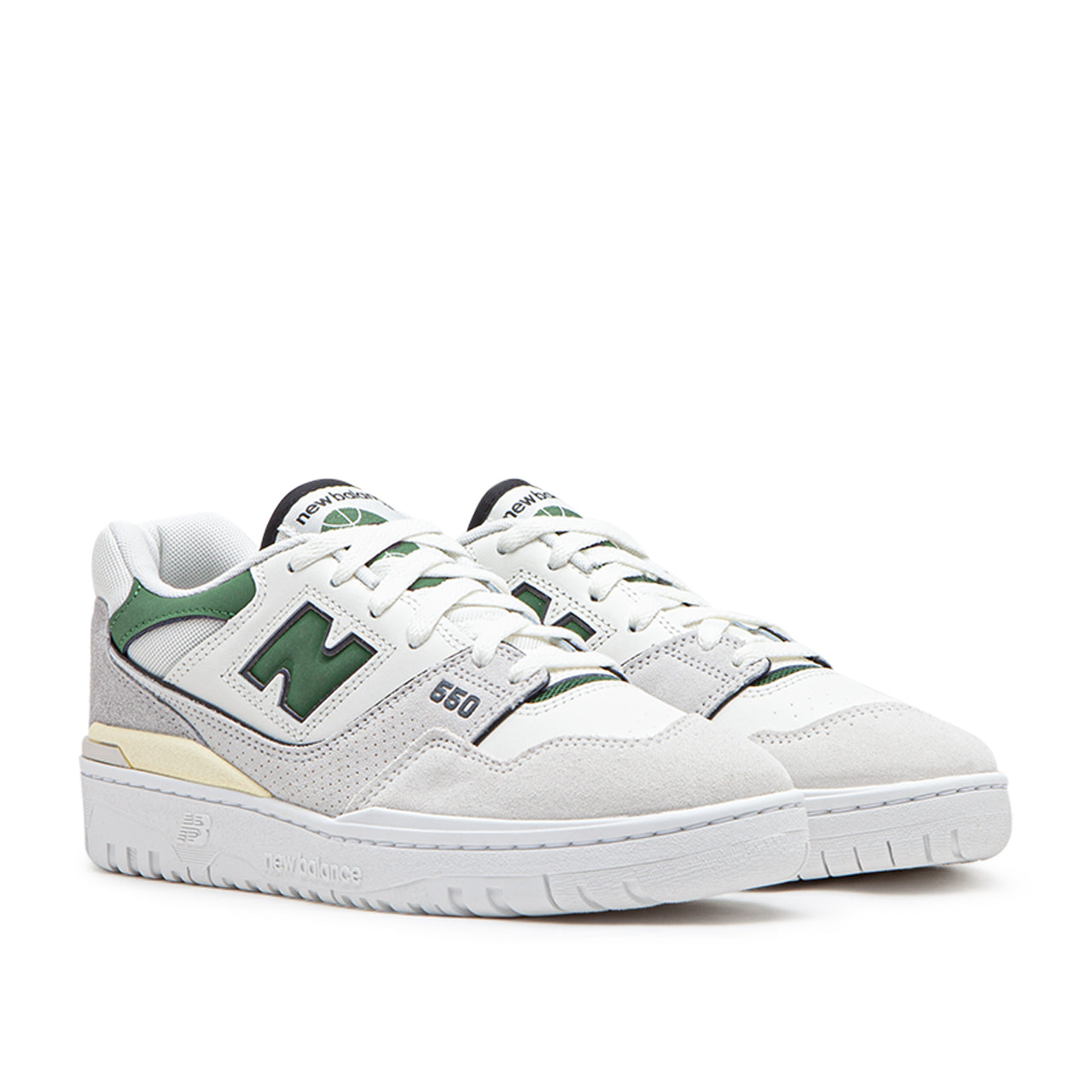 New Balance WMNS BBW550SG (Weiß / Grün)  - Allike Store