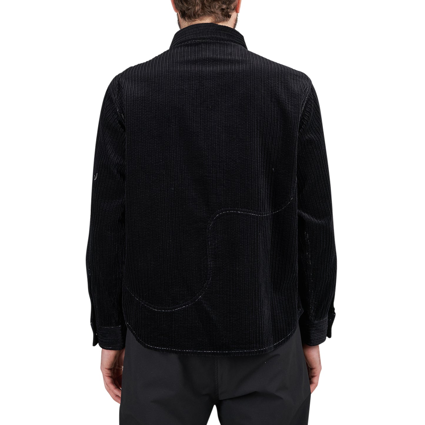 Brain Dead Organic Panel Ranch Shirt (Schwarz) - Allike Store