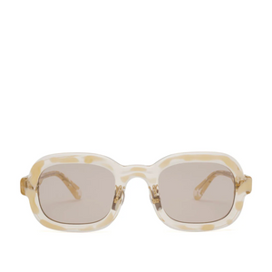 Brain Dead Newman Sunglasses (Beige / Braun) - Allike Store