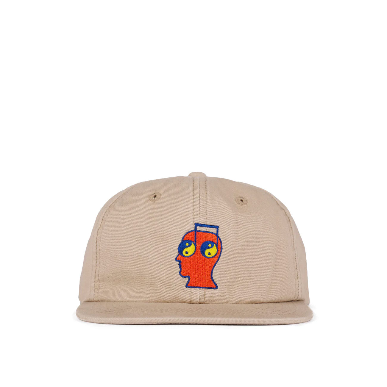 Brain Dead Brain Notes 6 Panel Hat (Khaki)  - Allike Store