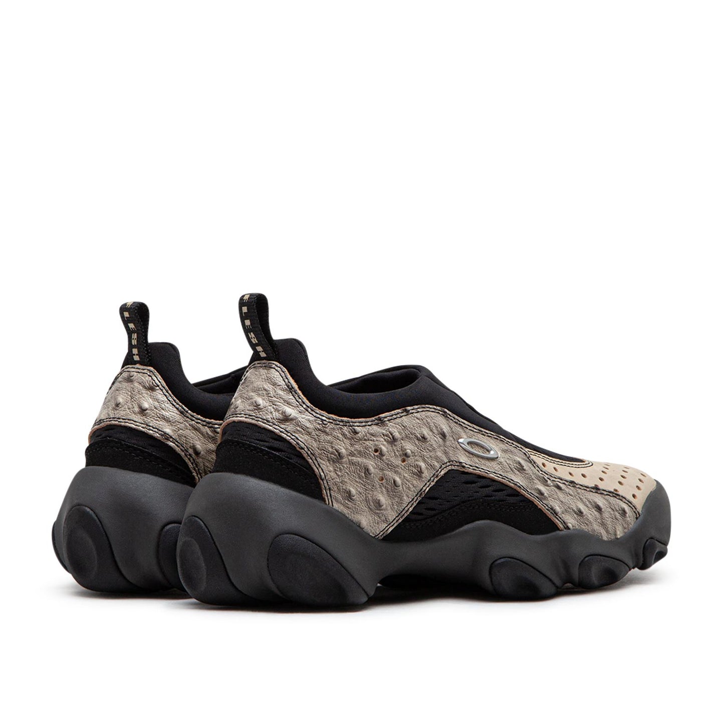 Oakley Factory Team Ostrich Flesh Sandal (Schwarz / Beige) - Allike Store