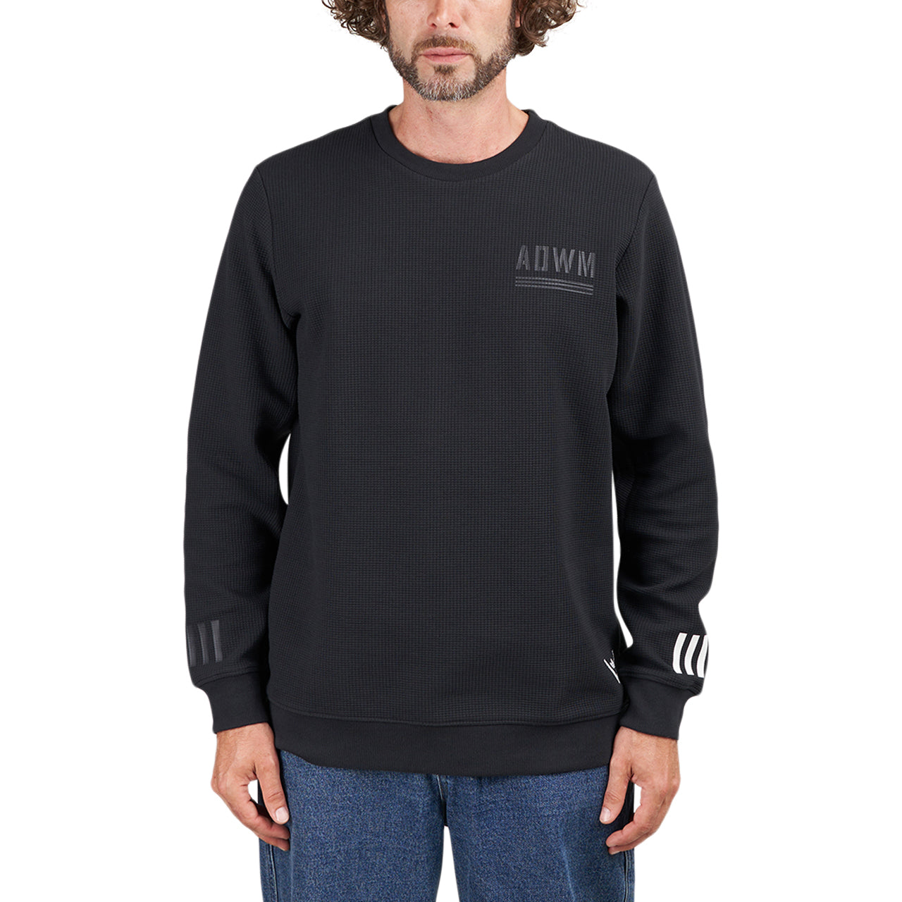 adidas x White Mountaineering Sweatshirt (Schwarz) - Allike Store