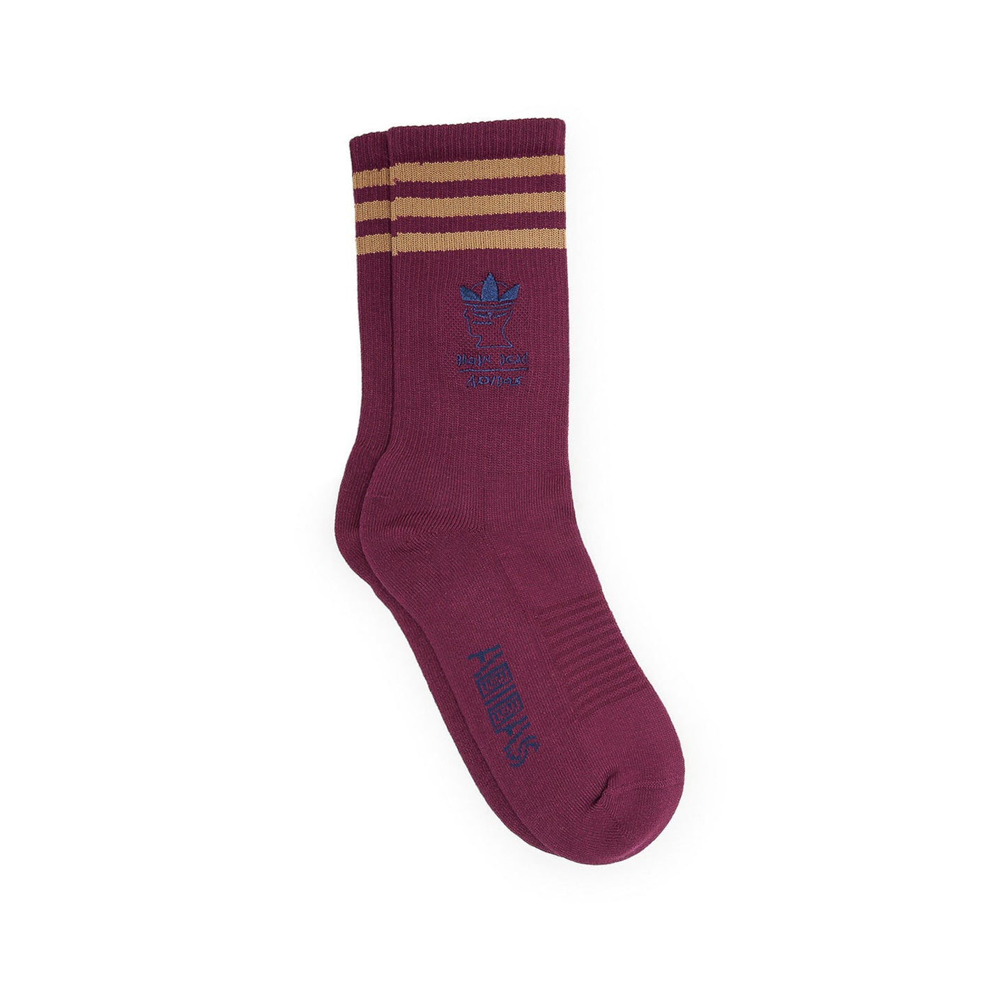 adidas x Brain Dead Socks (Red / Navy)